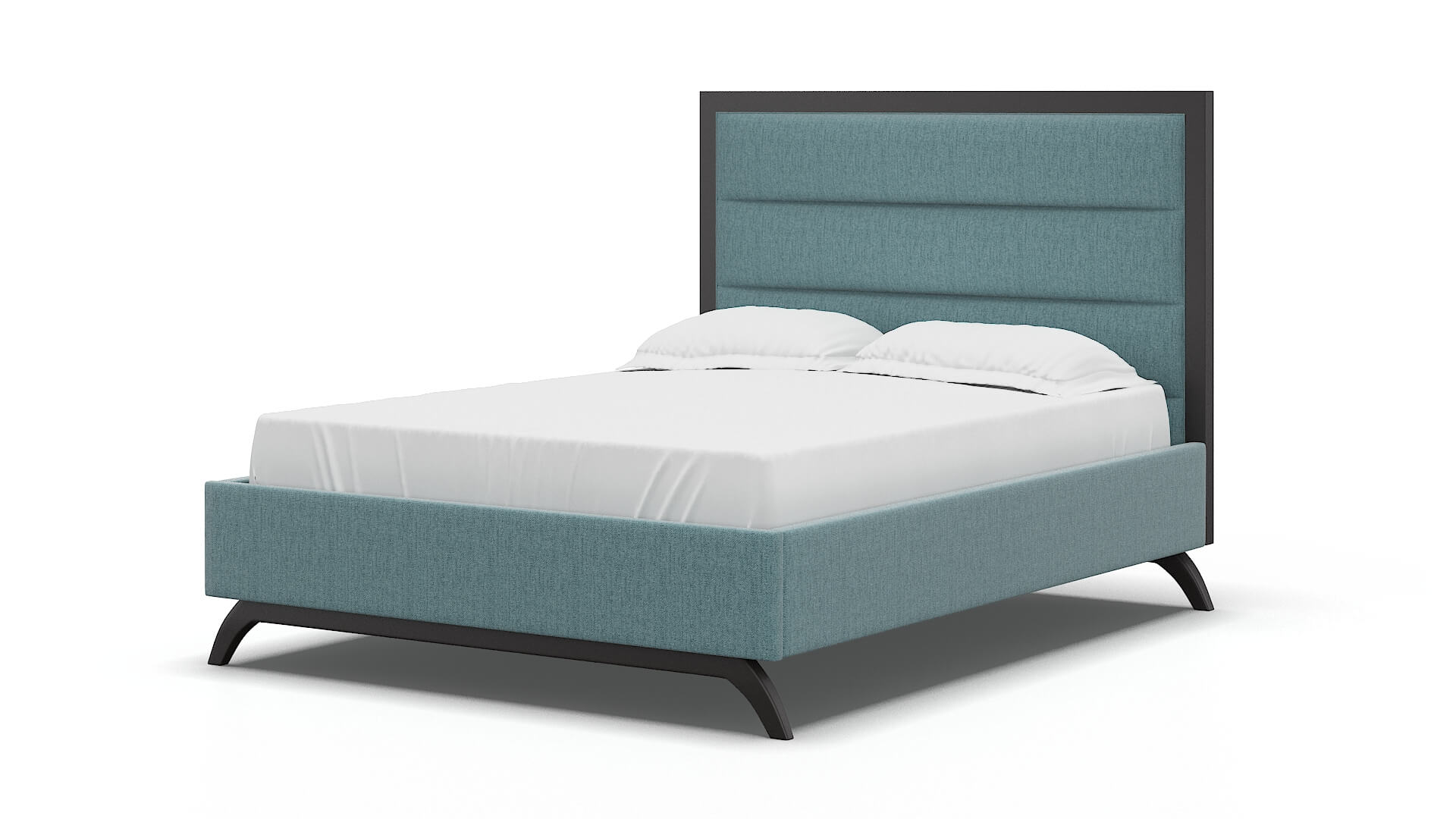 Meliano Sasha Teal Bed espresso legs 5