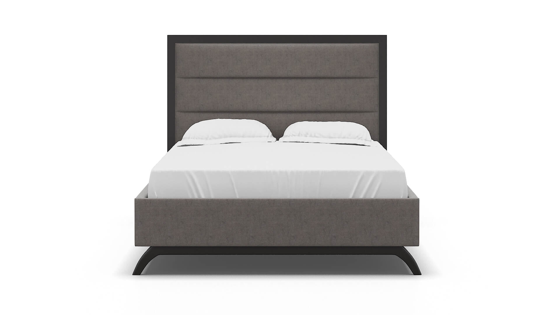 Meliano Suave Slate Bed espresso legs 1
