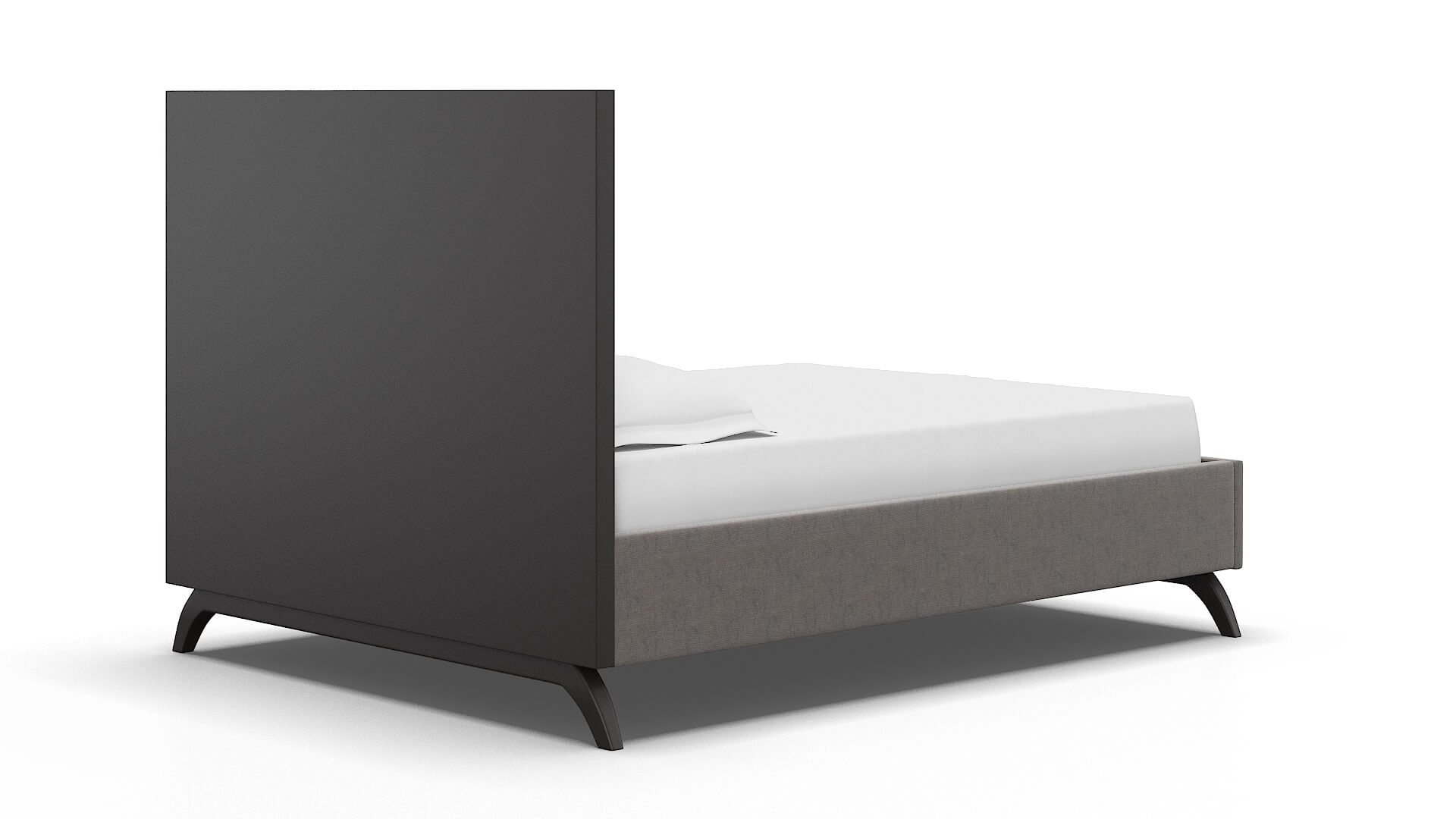 Meliano Suave Slate Bed espresso legs 4