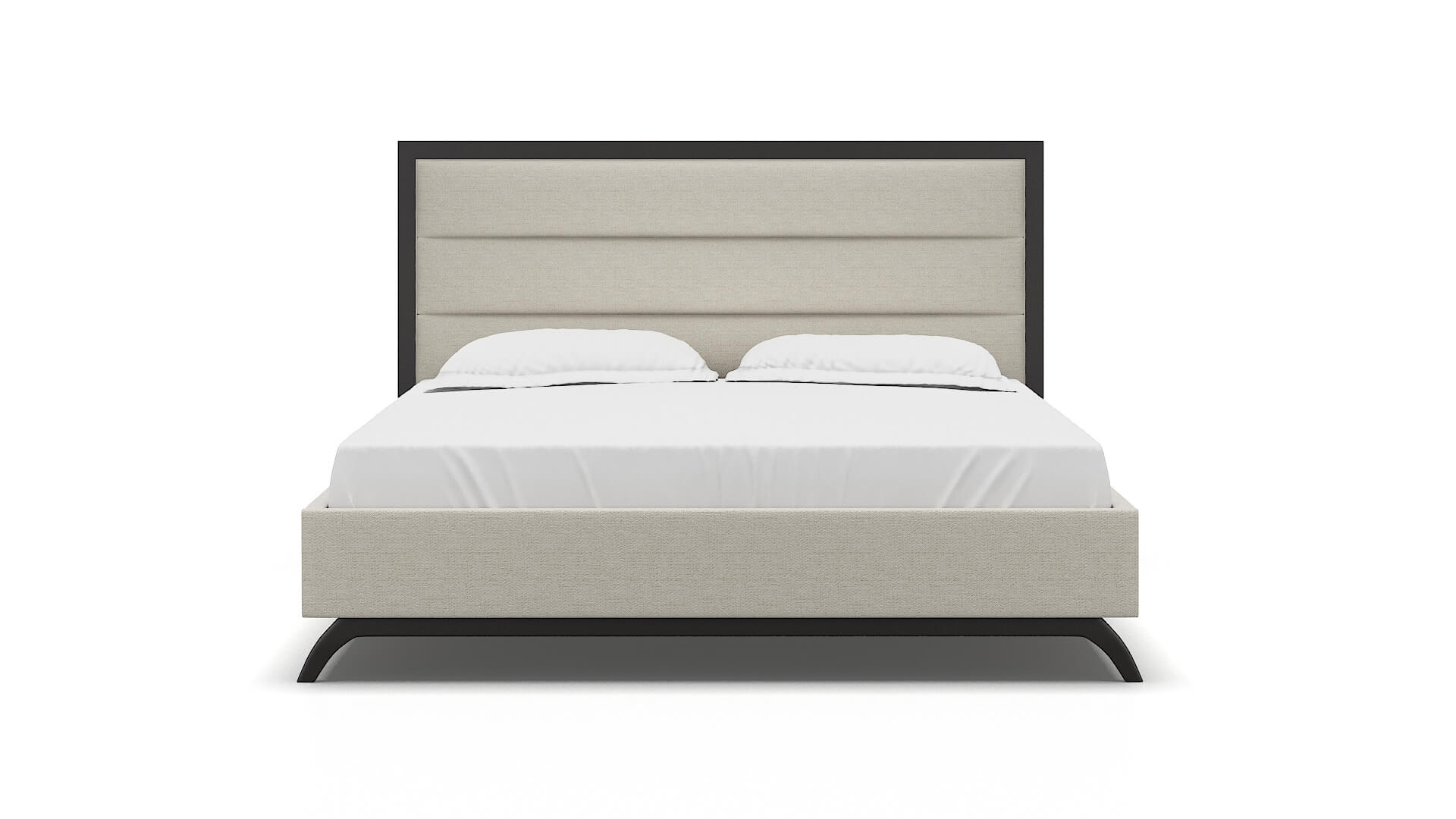 Meliano Venus Cream Bed King espresso legs 1