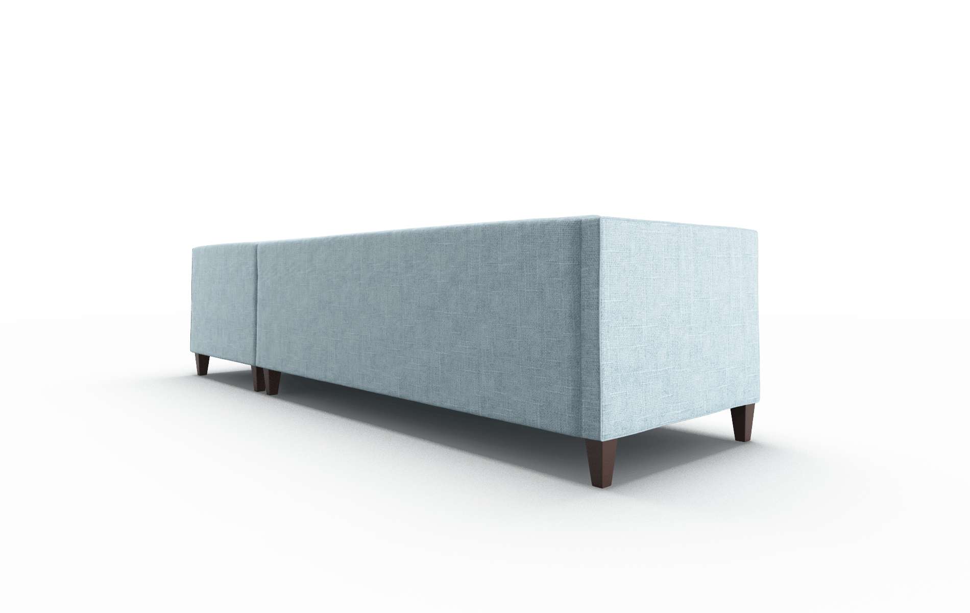Messina Atlas Turquoise Panel espresso legs 5