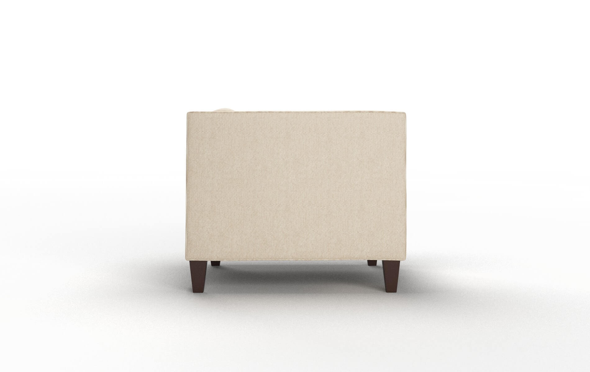 Messina Avenger Burlap Chair espresso legs 3