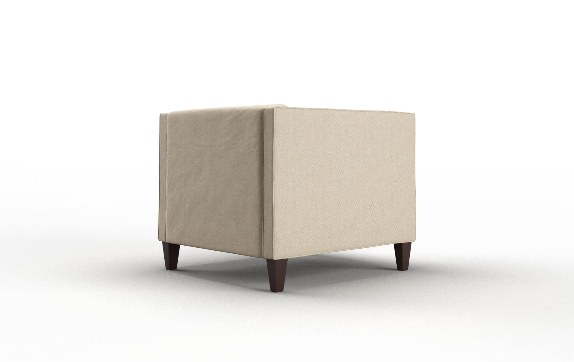 Messina Avenger Burlap Chair espresso legs 5