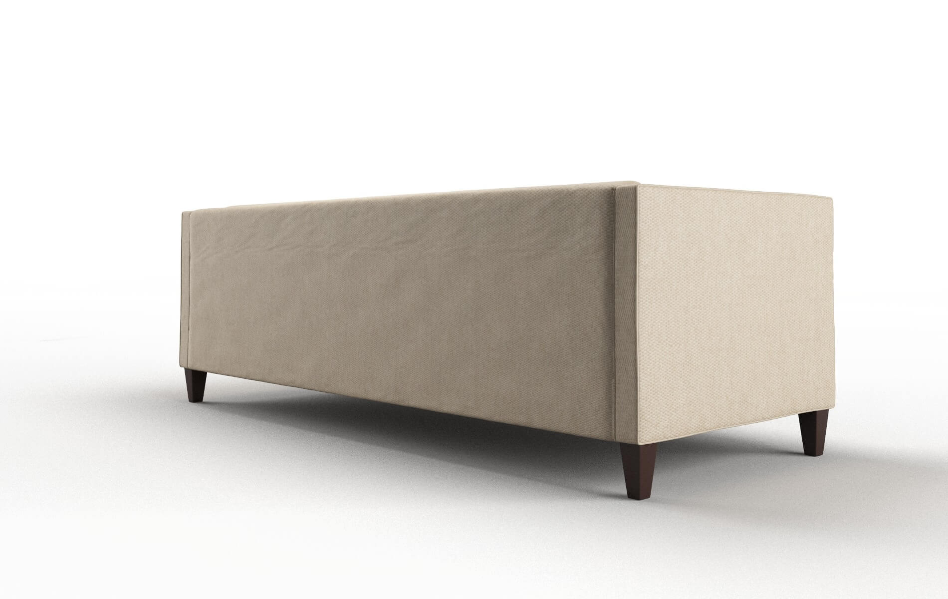 Messina Avenger Burlap Sofa espresso legs 5