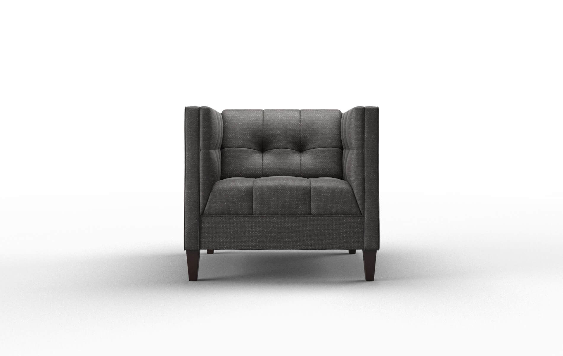Messina Avenger Denim Chair espresso legs 1