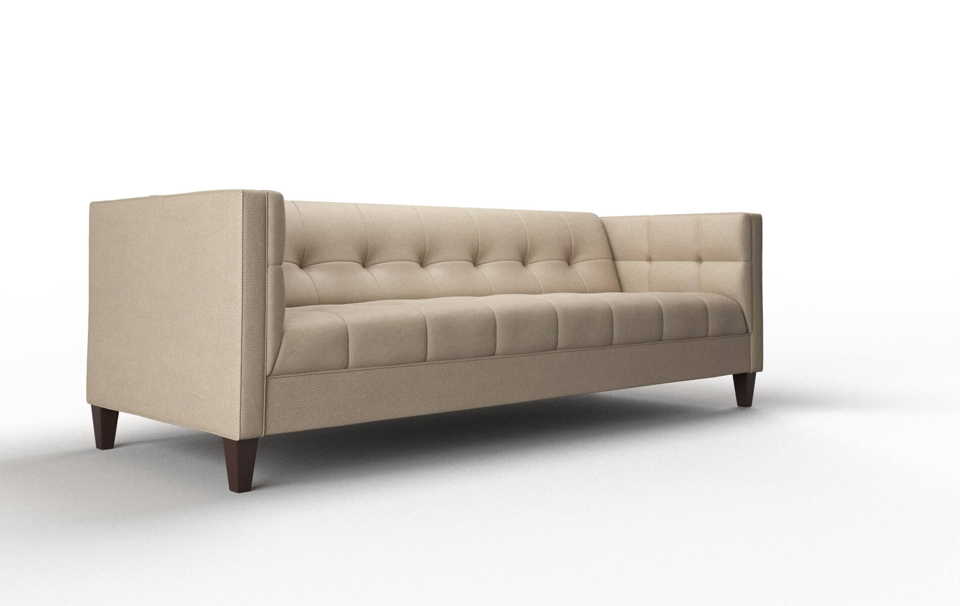 Messina Avenger Driftwood Sofa espresso legs 2