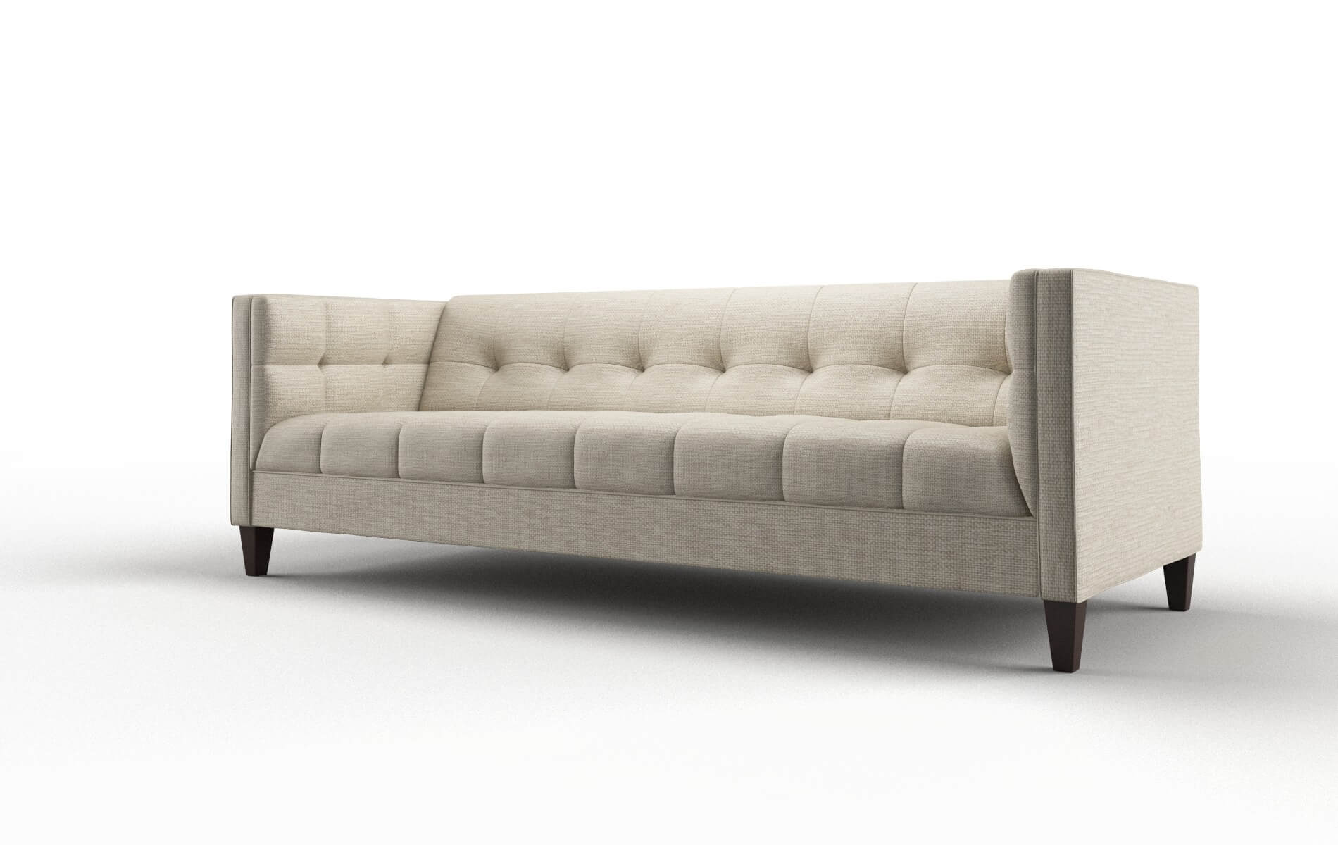 Messina Avenger Pumice Sofa espresso legs 4