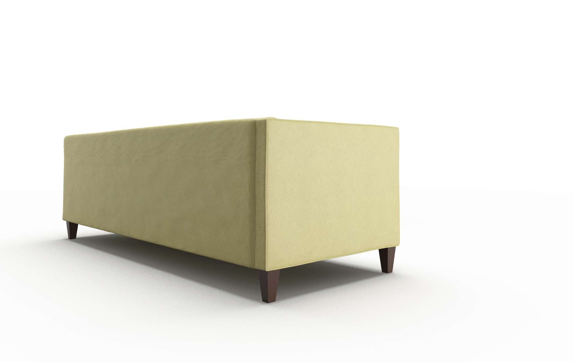Messina Bella Apple Sectional espresso legs 3