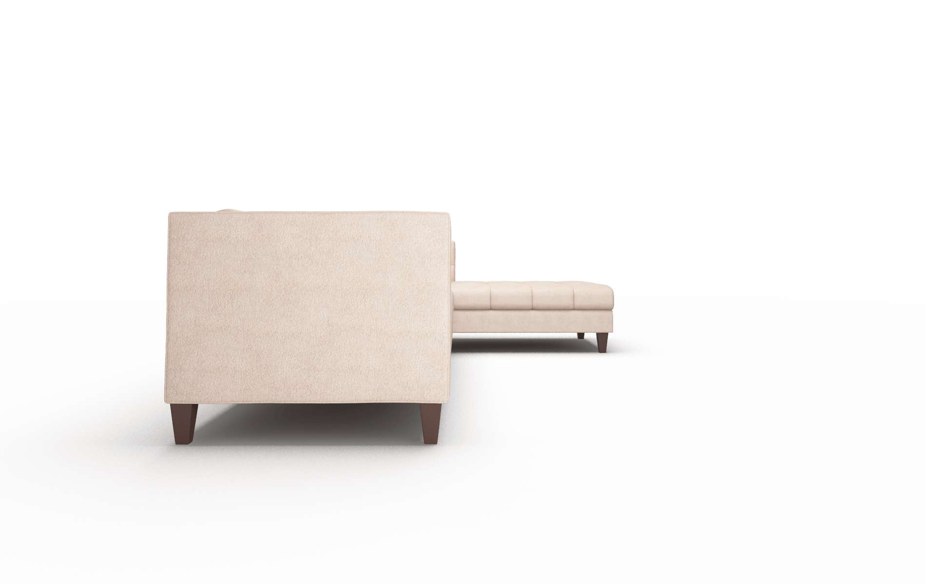 Messina Bella Pewter Panel espresso legs 3