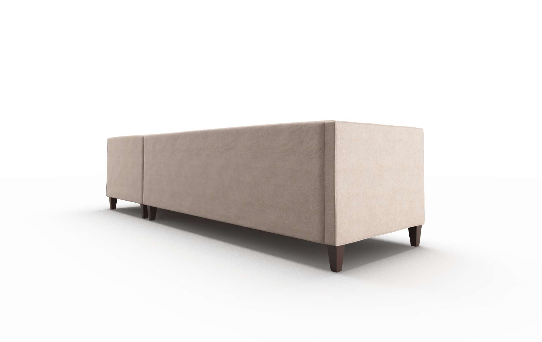 Messina Bella Pewter Panel espresso legs 5