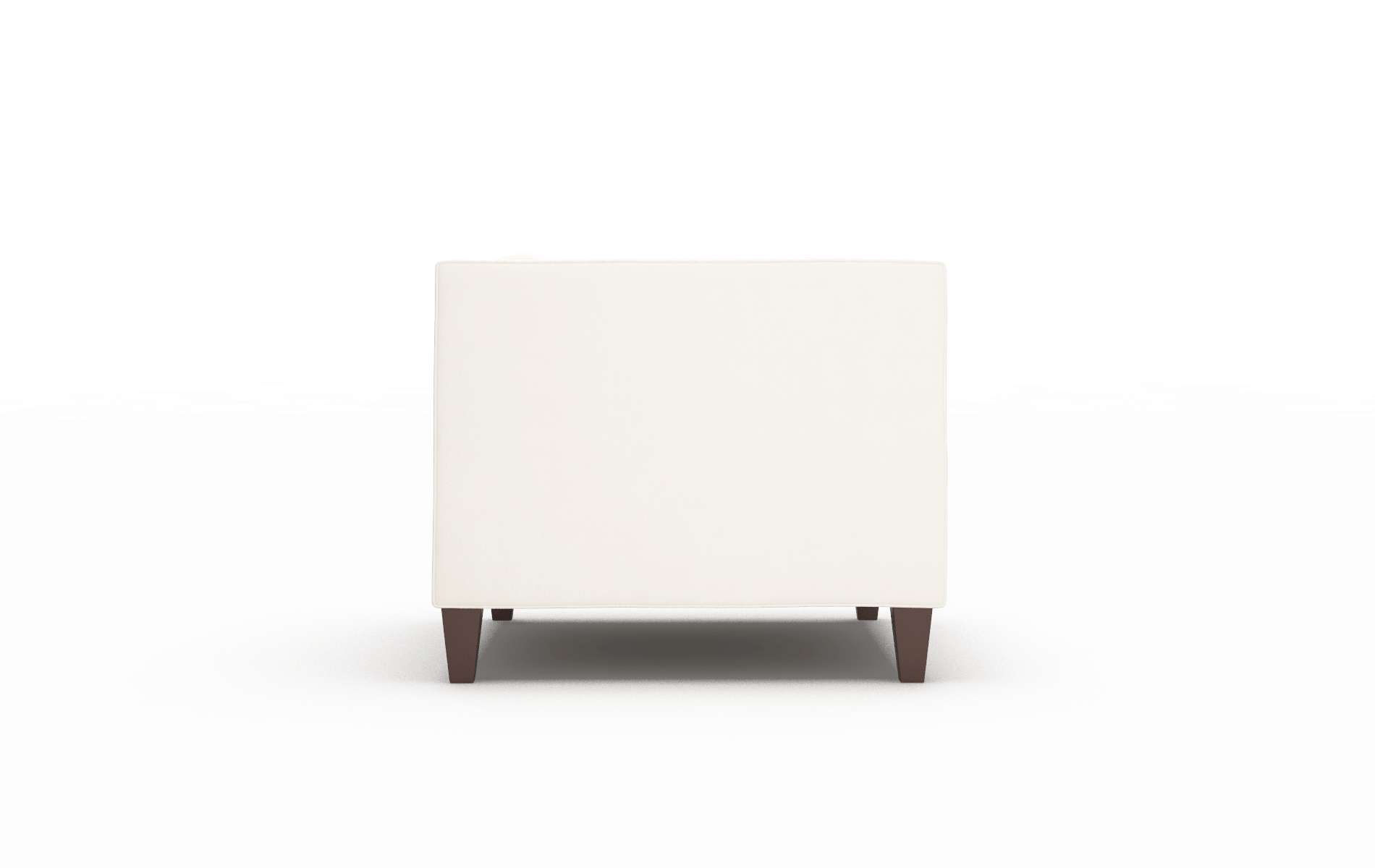 Messina Blanche Milky Chair espresso legs 3