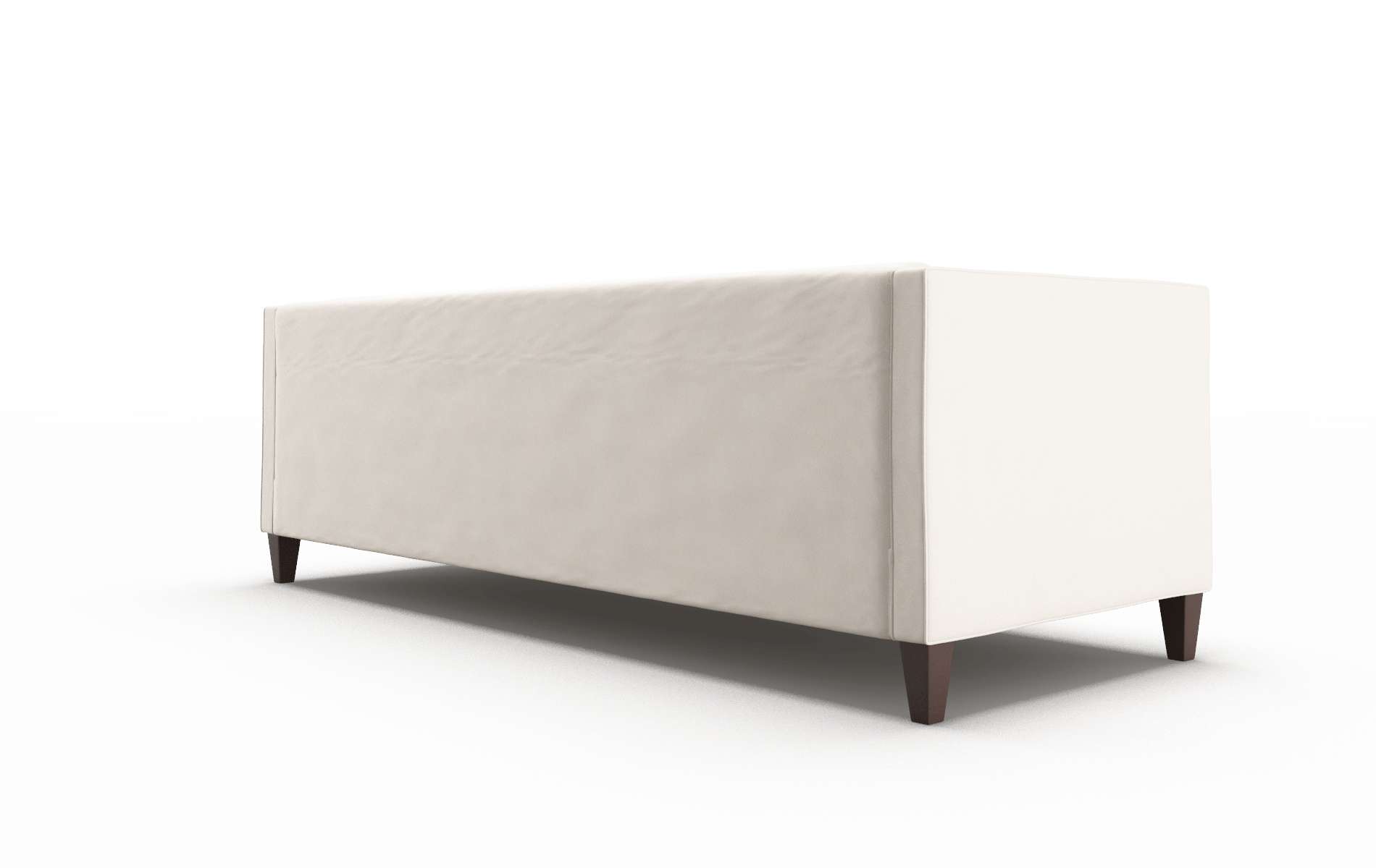 Messina Blanche Milky Sofa espresso legs 5