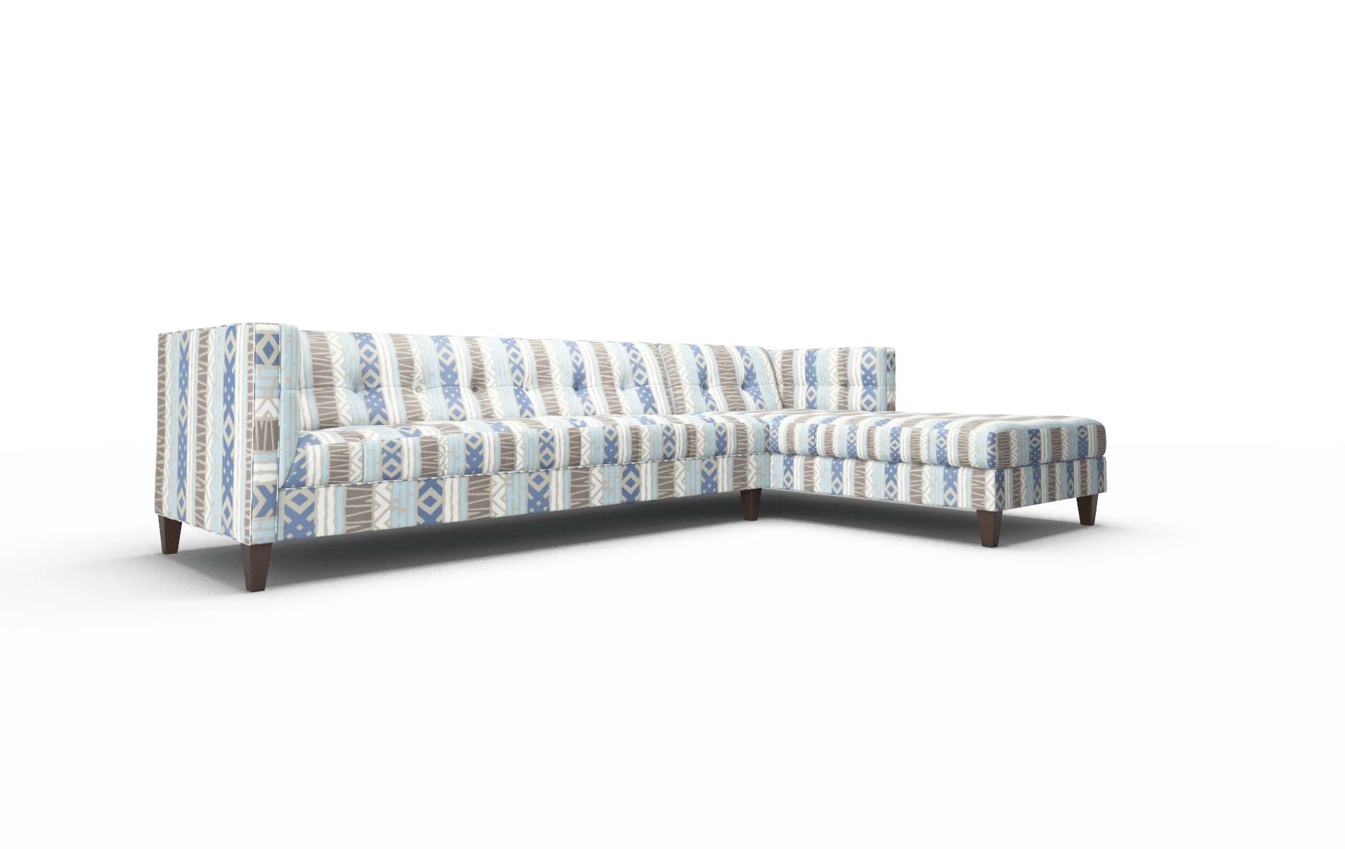 Messina Bodhi Indigo Panel espresso legs 2