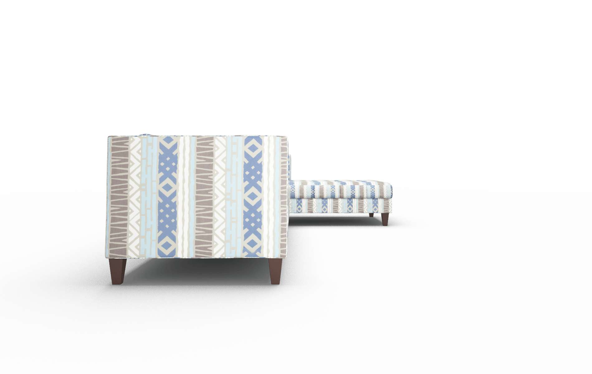 Messina Bodhi Indigo Panel espresso legs 3