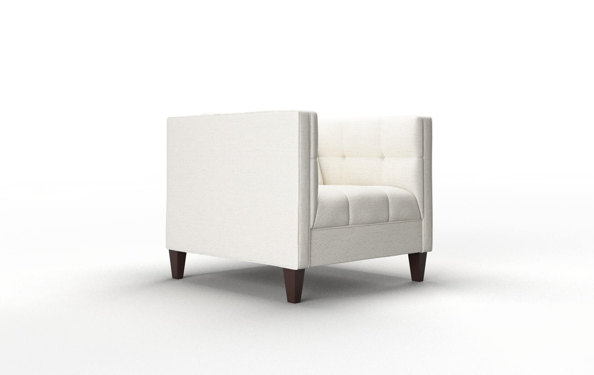 Messina Catalina Ivory Chair espresso legs 2