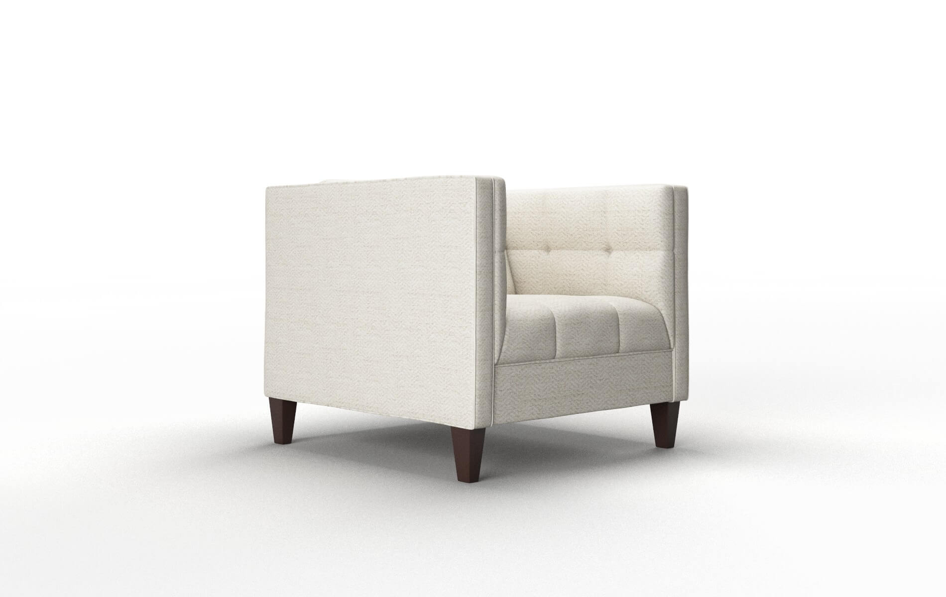 Messina Catalina Linen Chair espresso legs 2
