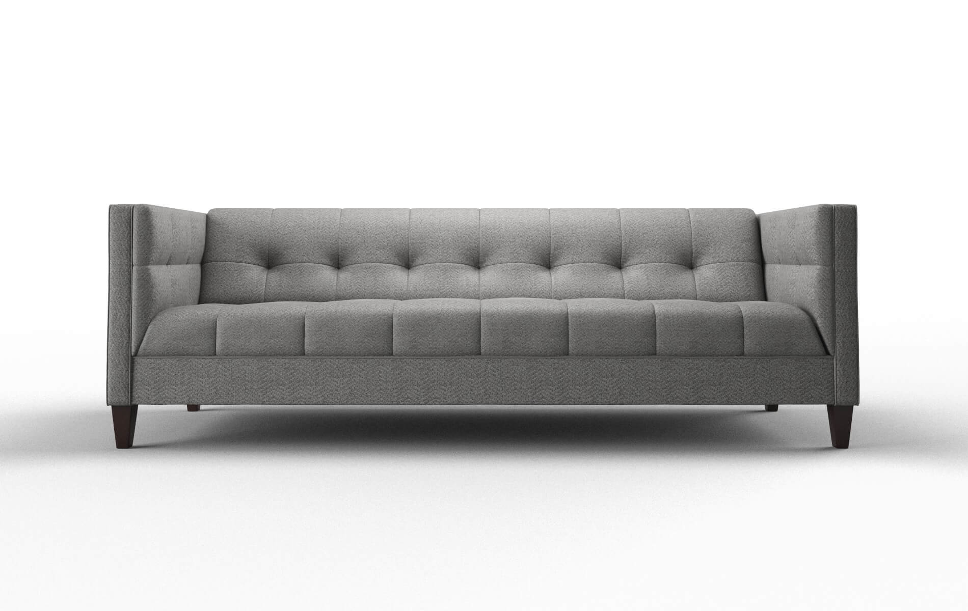 Messina Catalina Steel Sofa espresso legs 1