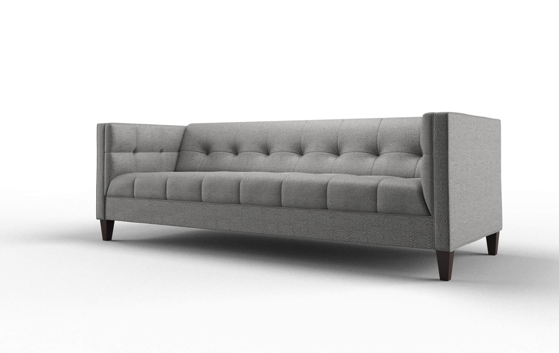 Messina Catalina Steel Sofa espresso legs 4