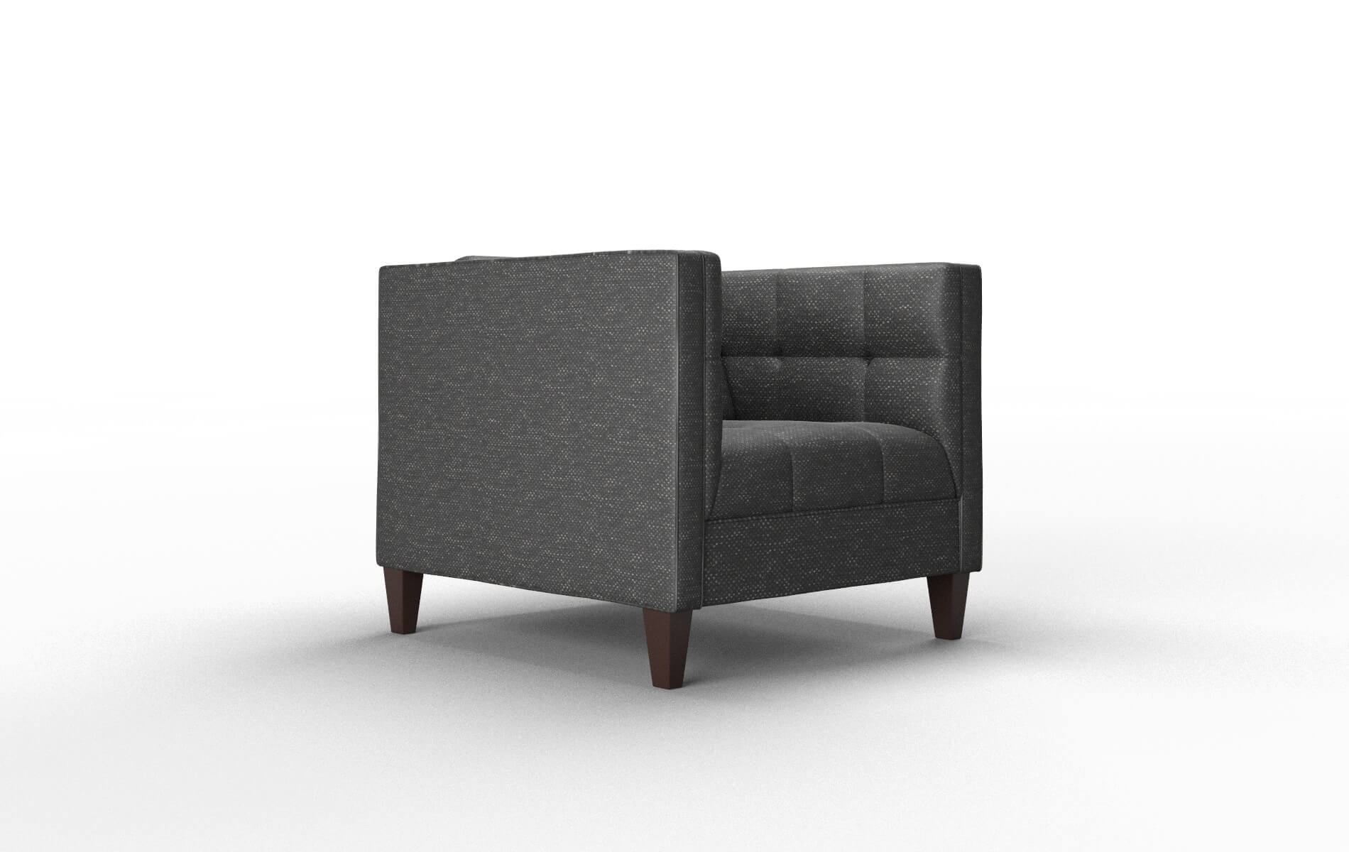 Messina Chance Denim Chair espresso legs 2