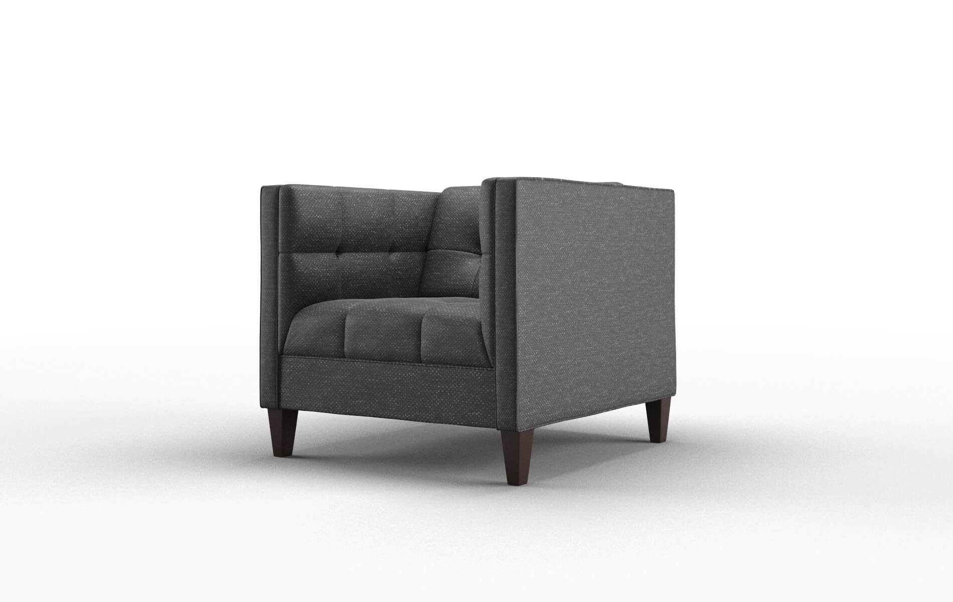 Messina Chance Denim Chair espresso legs 4