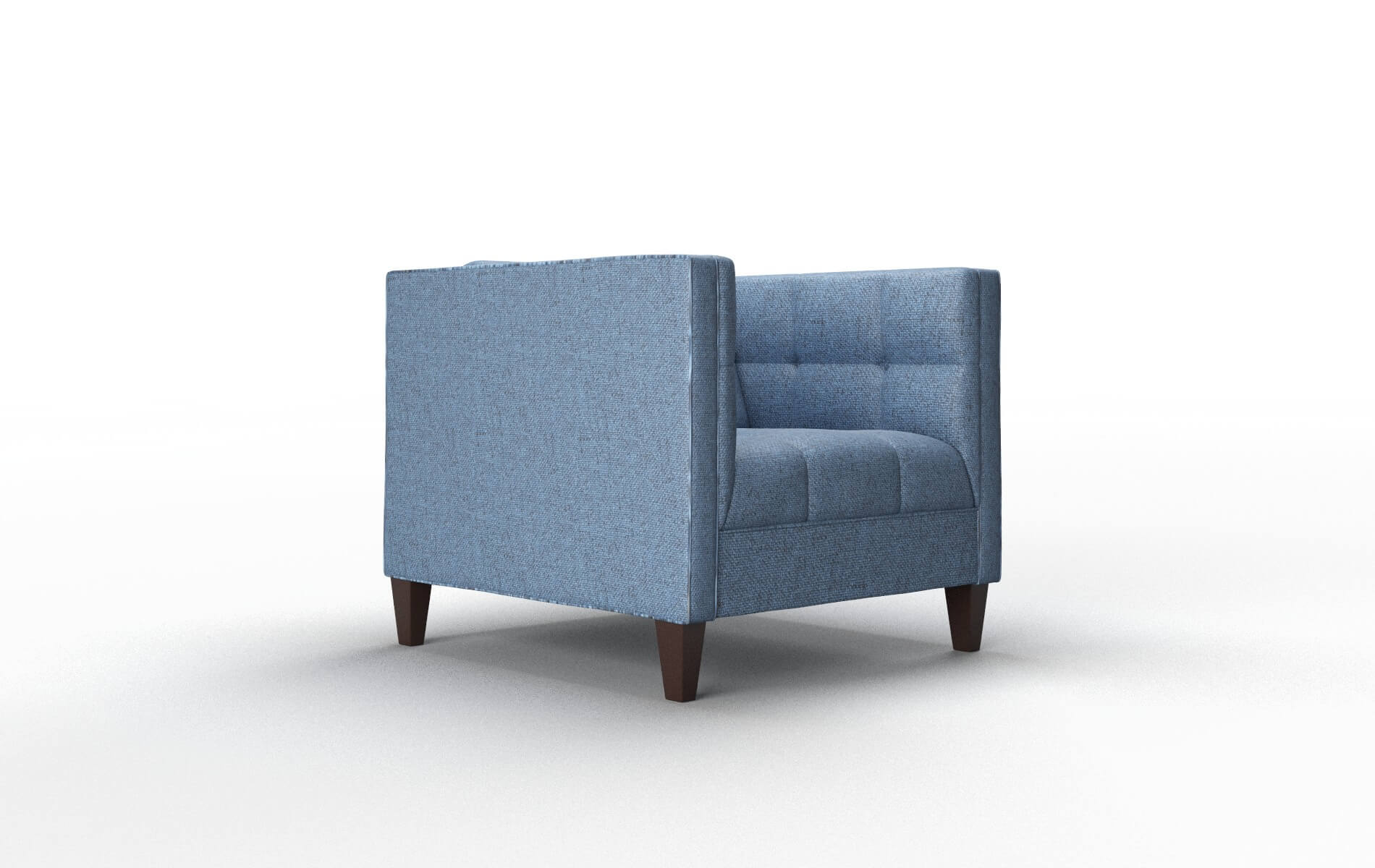 Messina Clyde Deep_ocean Chair espresso legs 2