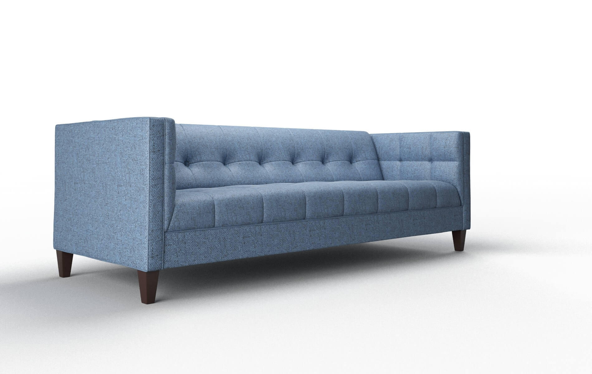 Messina Clyde Deep_ocean Sofa espresso legs 2