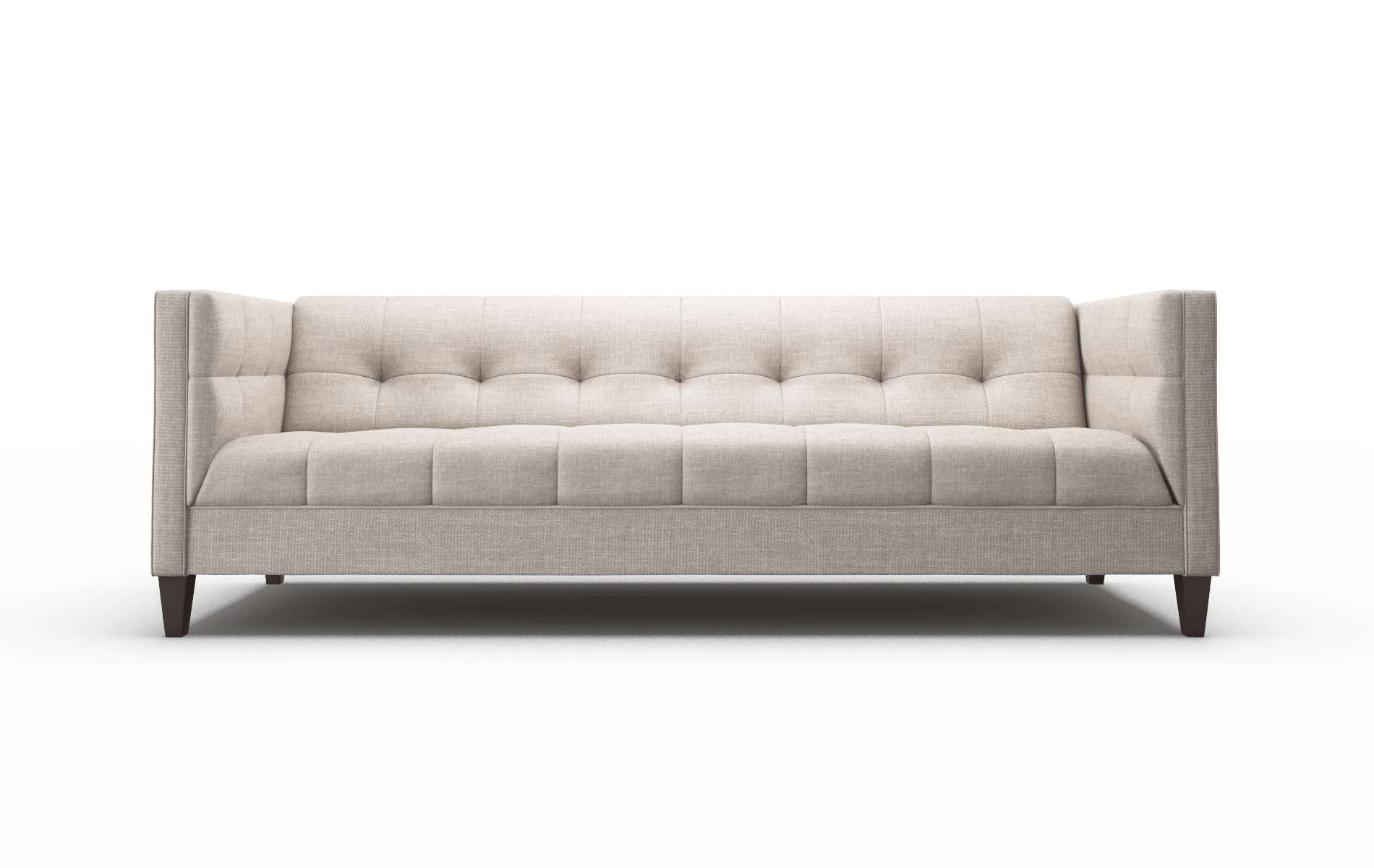 Messina Clyde Dolphin Sofa espresso legs 1
