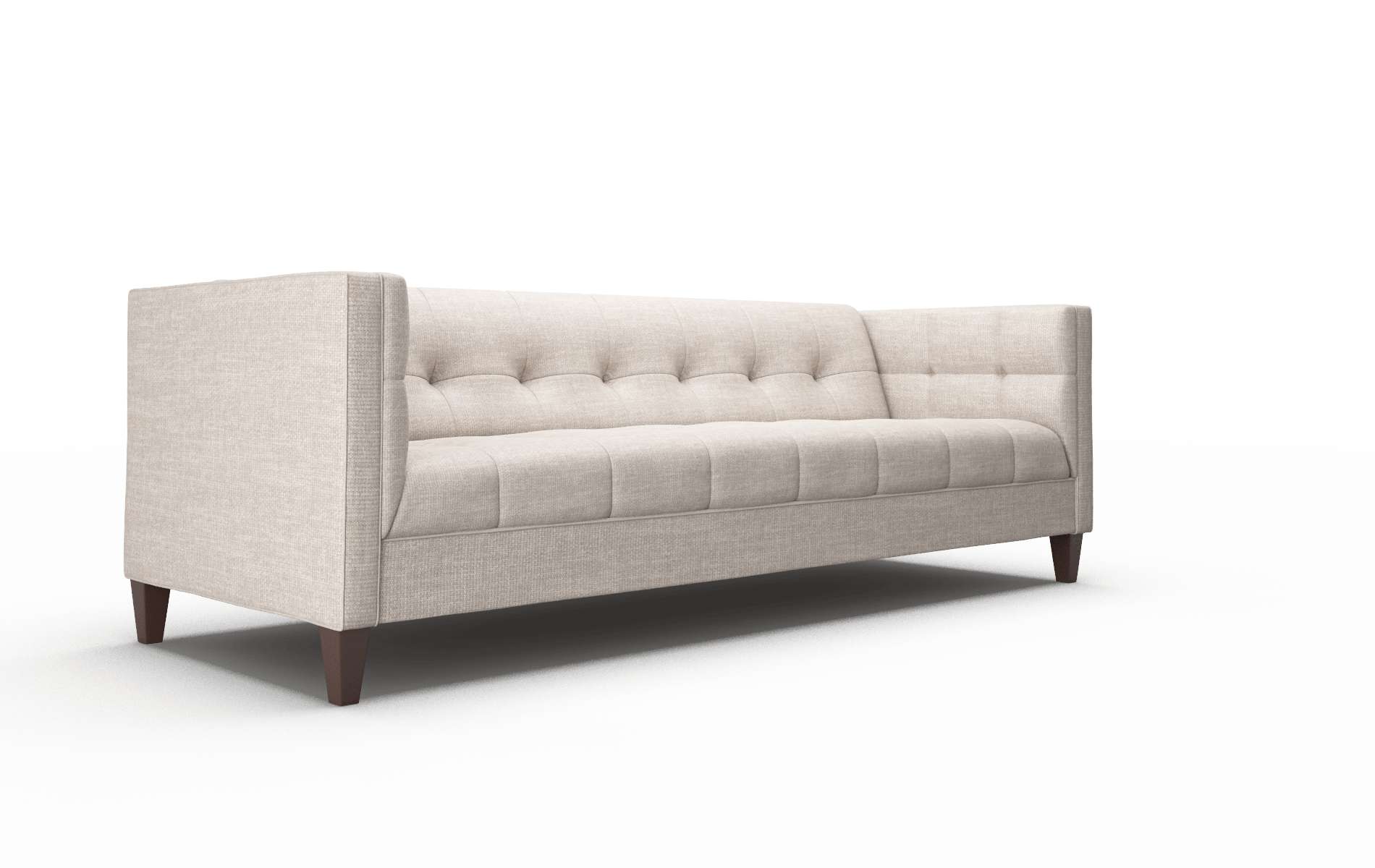 Messina Clyde Dolphin Sofa espresso legs 2