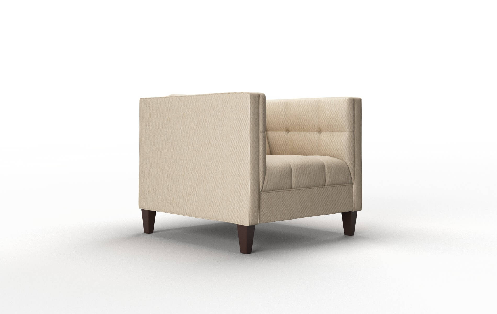 Messina Cosmo Fawn Chair espresso legs 2