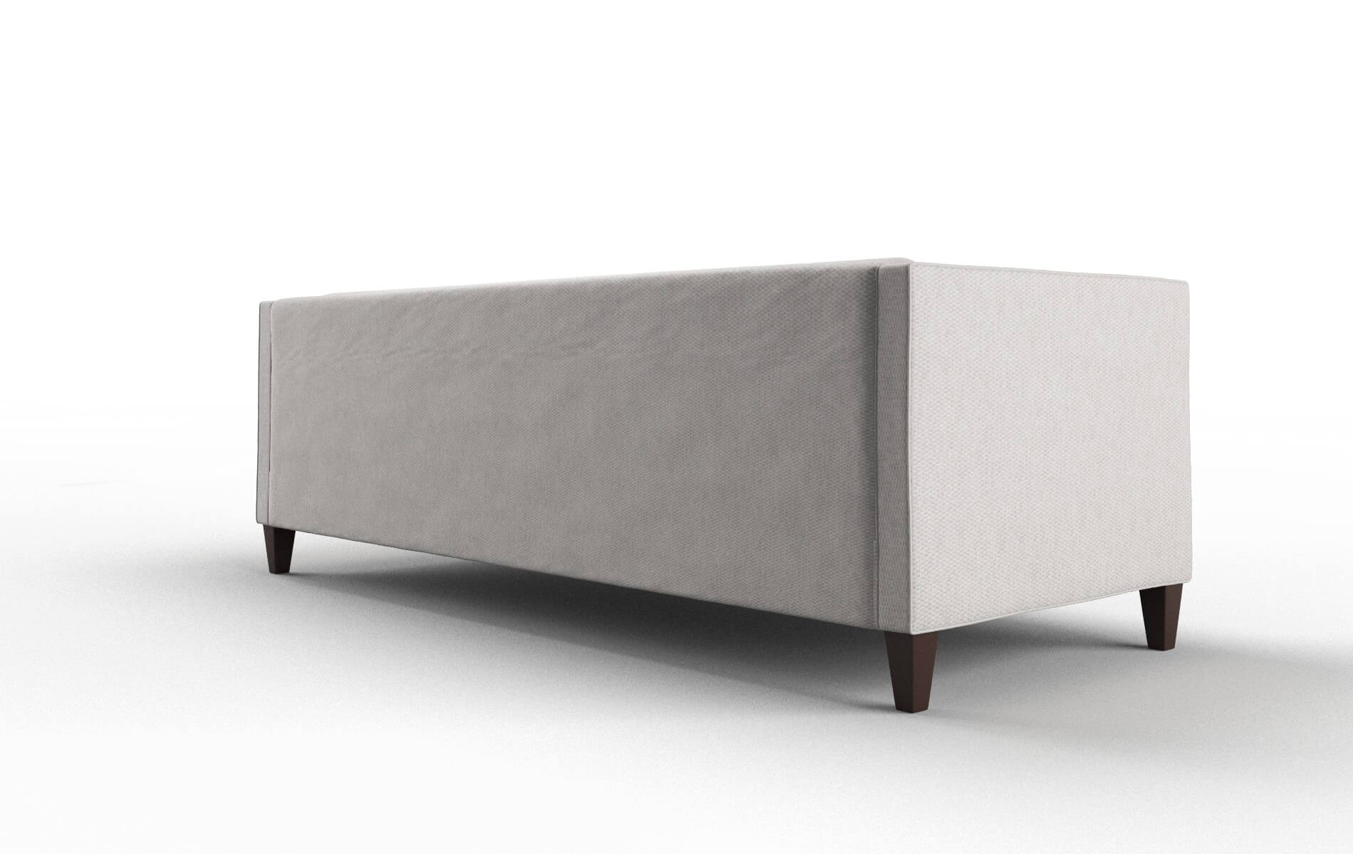 Messina Cosmo Silver Sofa espresso legs 5