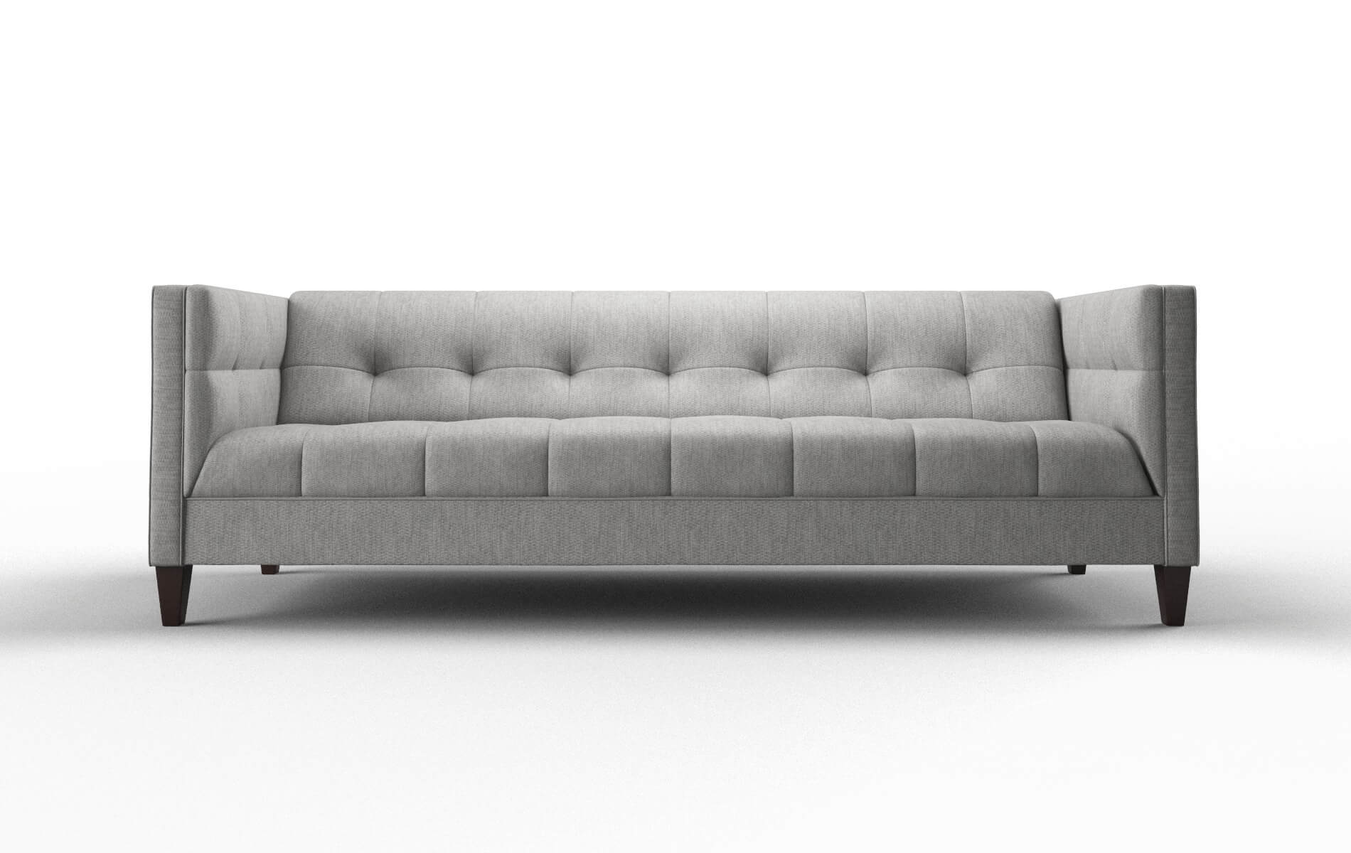 Messina Cosmo Steel Sofa espresso legs 1