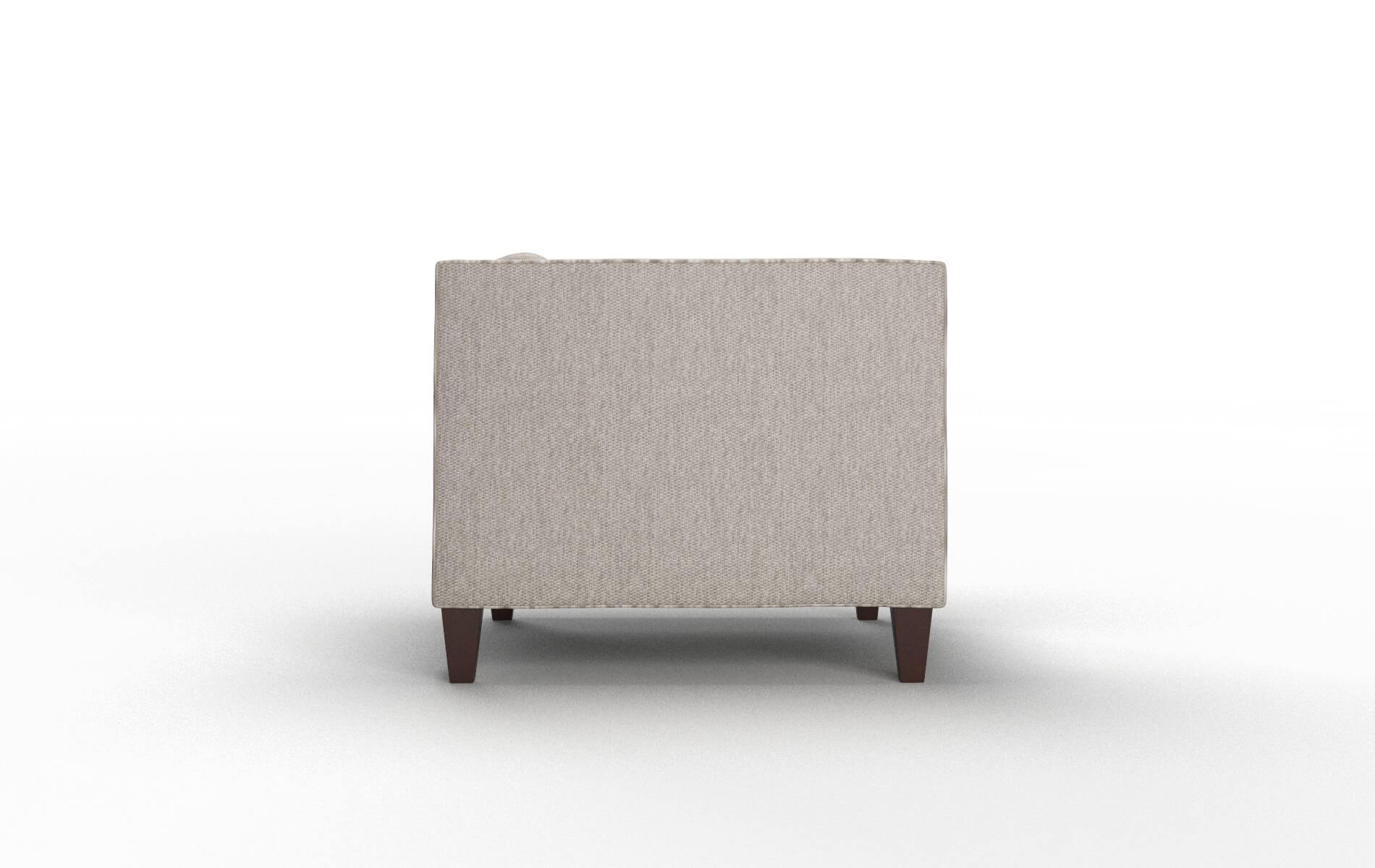Messina Cosmo Taupe Chair espresso legs 3
