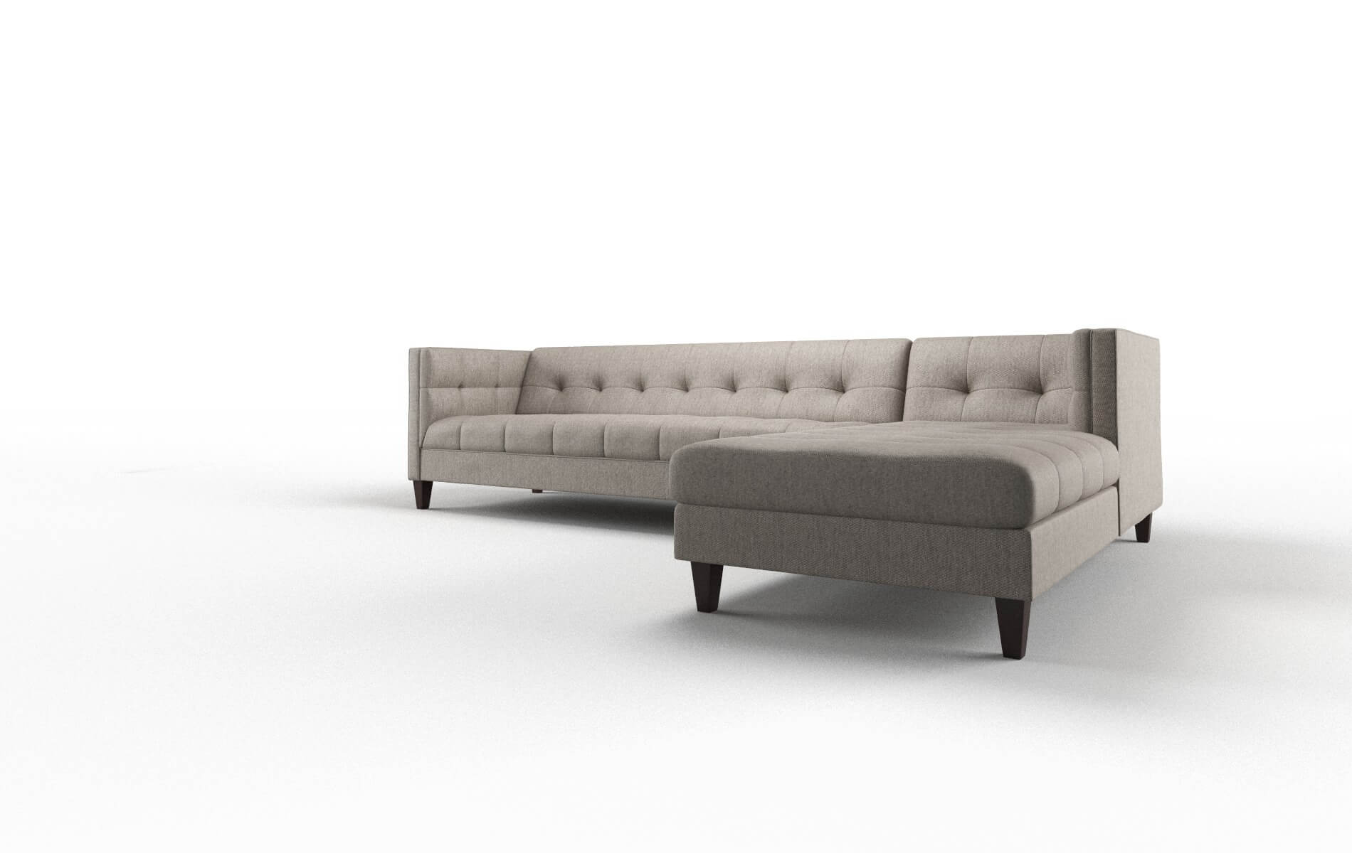 Messina Cosmo Taupe Panel espresso legs 4