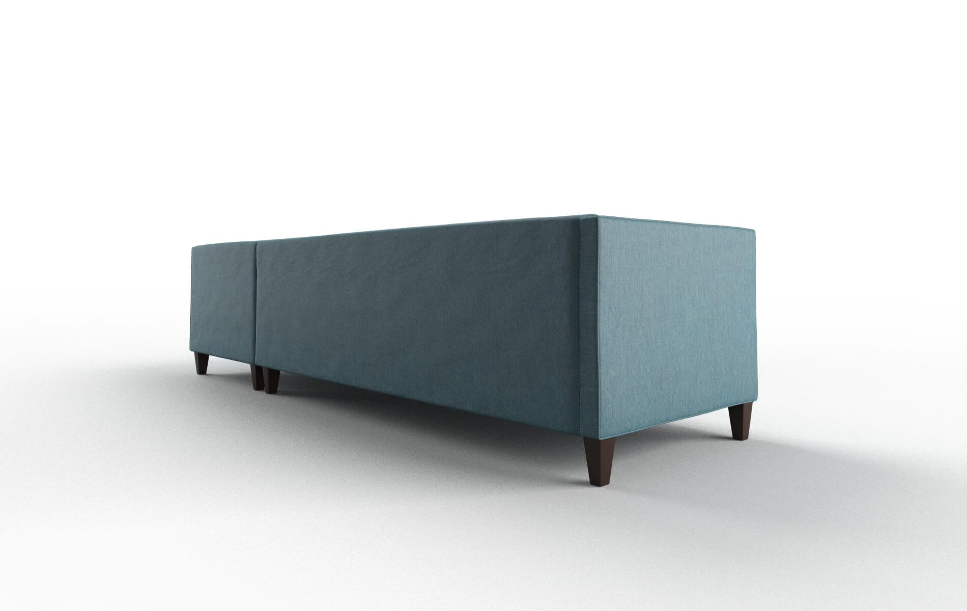 Messina Cosmo Teal Panel espresso legs 5
