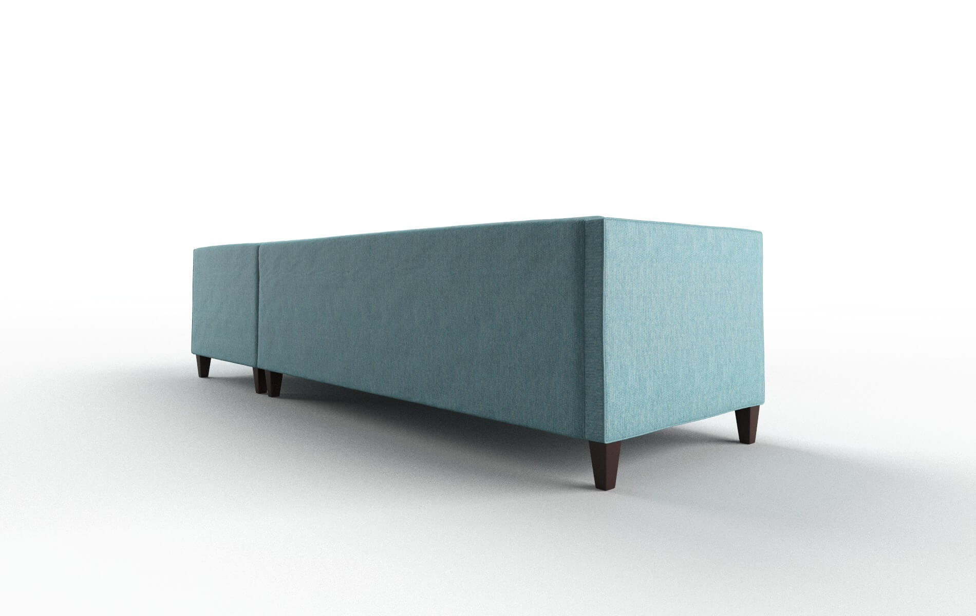 Messina Cosmo Turquoise Panel espresso legs 5