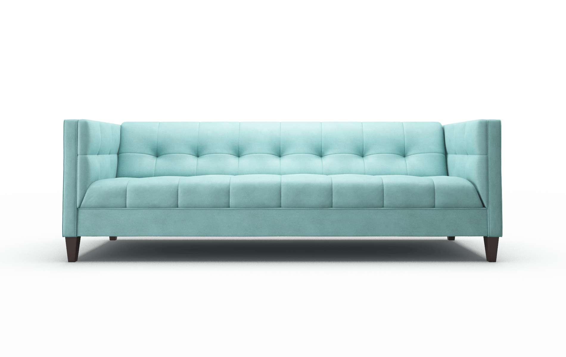Messina Curious turquoise Sofa Espresso Legs  1