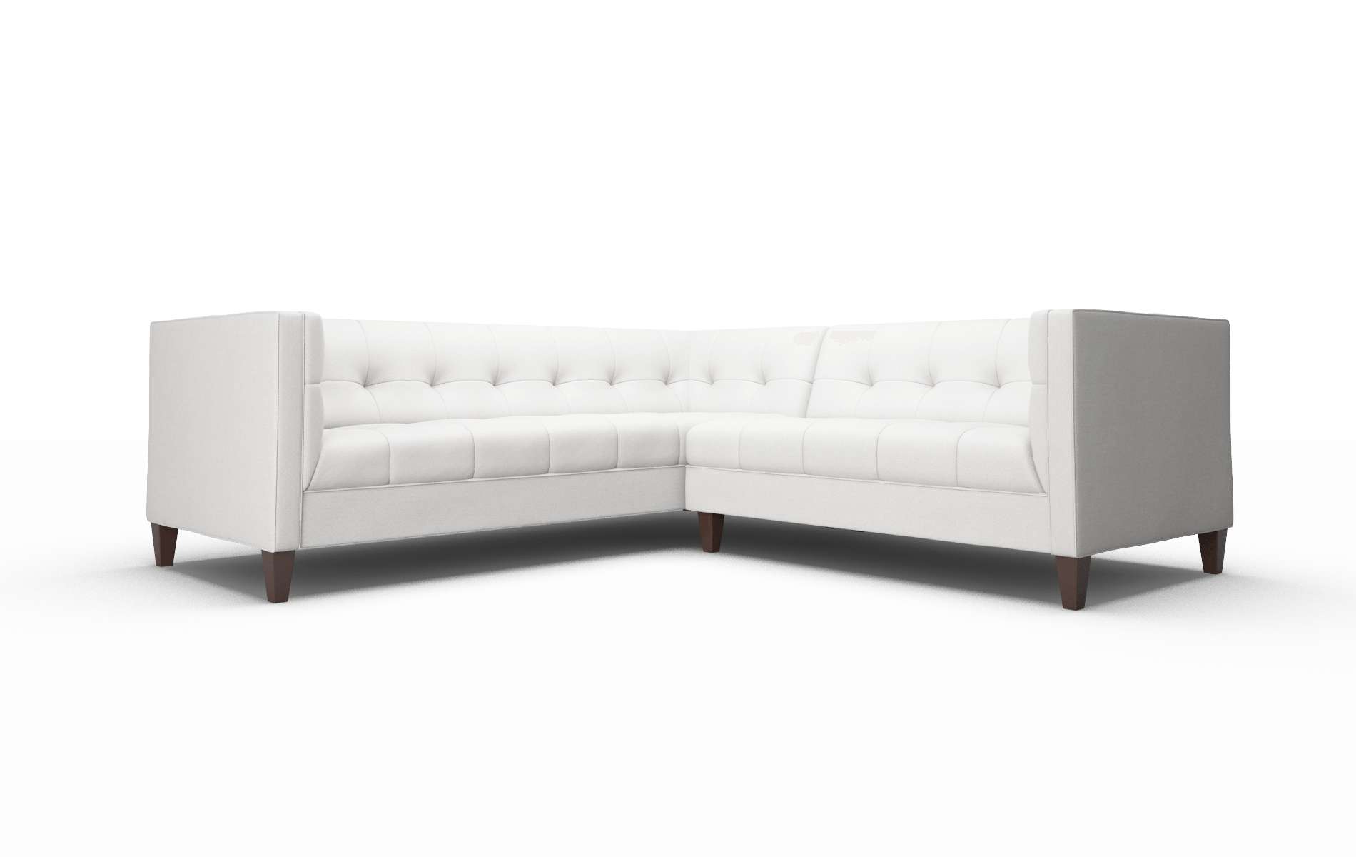 Messina Dawson Platinum Sectional espresso legs 1