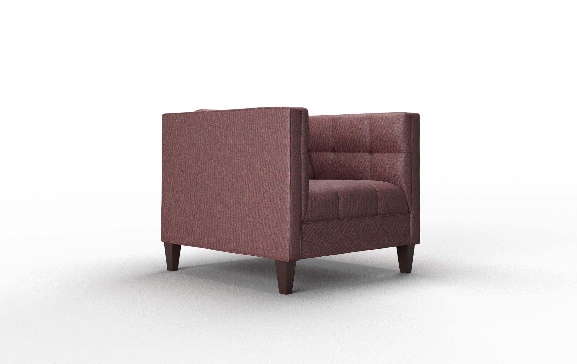 Messina Derby Berry Chair espresso legs 2