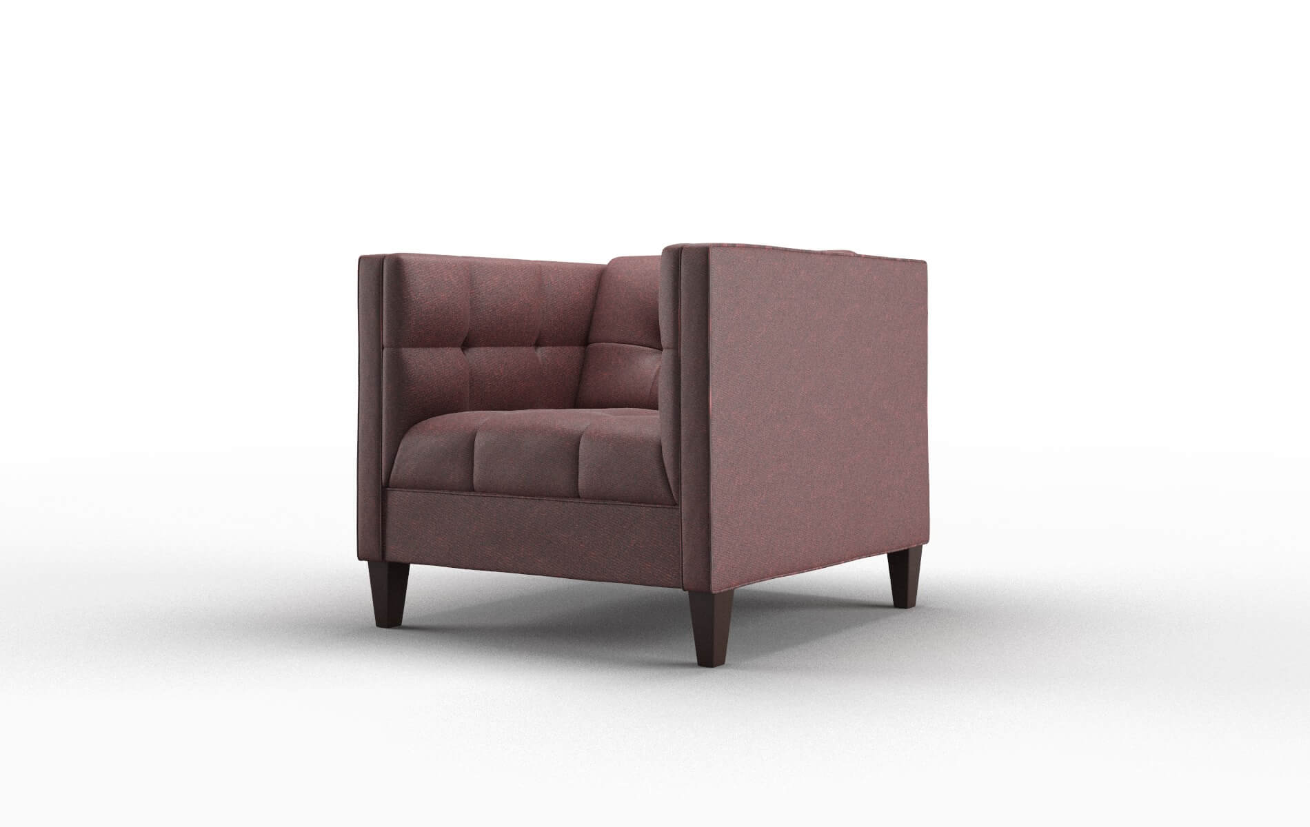 Messina Derby Berry Chair espresso legs 4