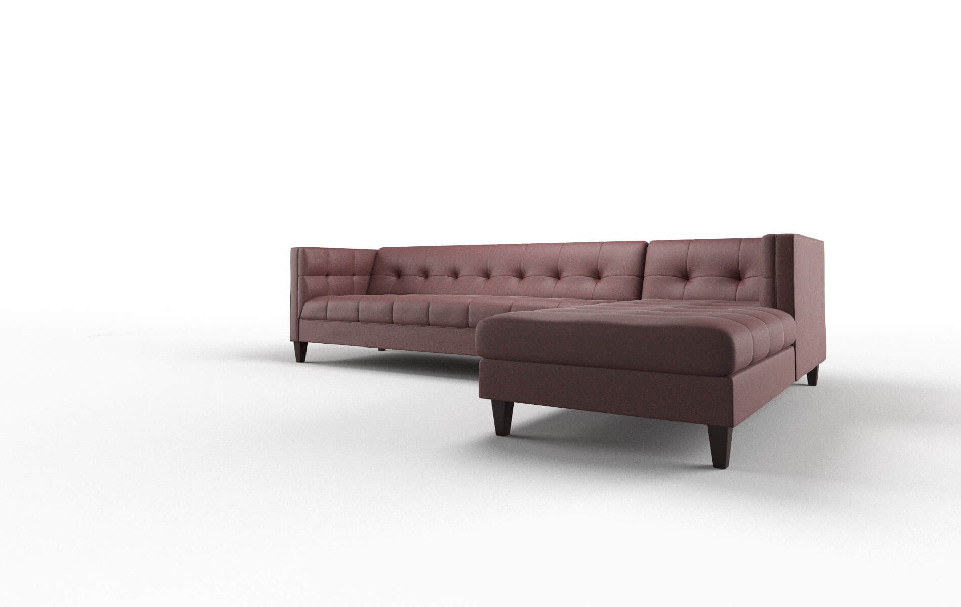 Messina Derby Berry Panel espresso legs 4