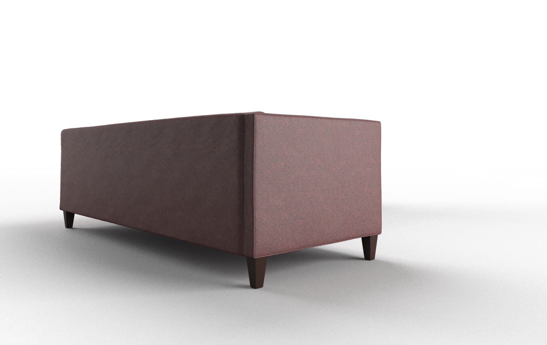 Messina Derby Berry Sectional espresso legs 3