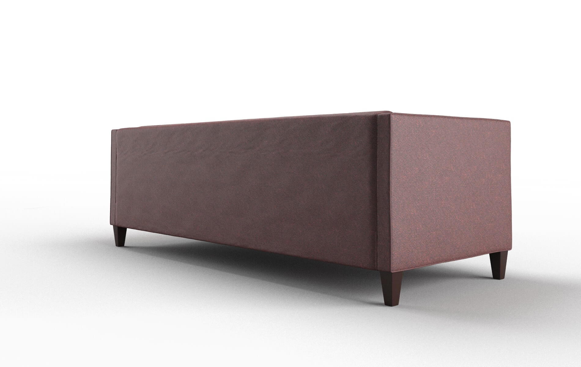 Messina Derby Berry Sofa espresso legs 5