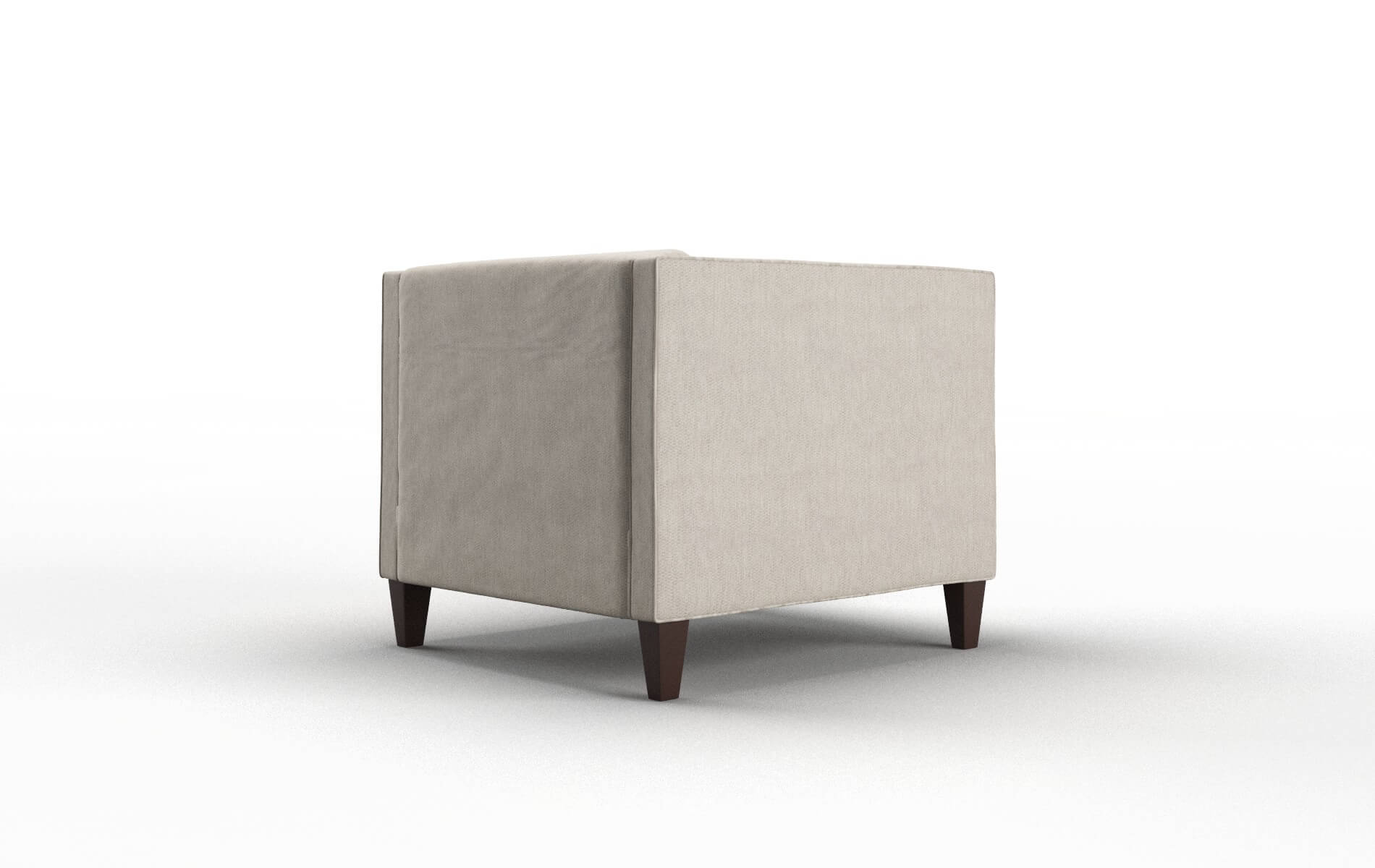 Messina Derby Linen Chair espresso legs 5