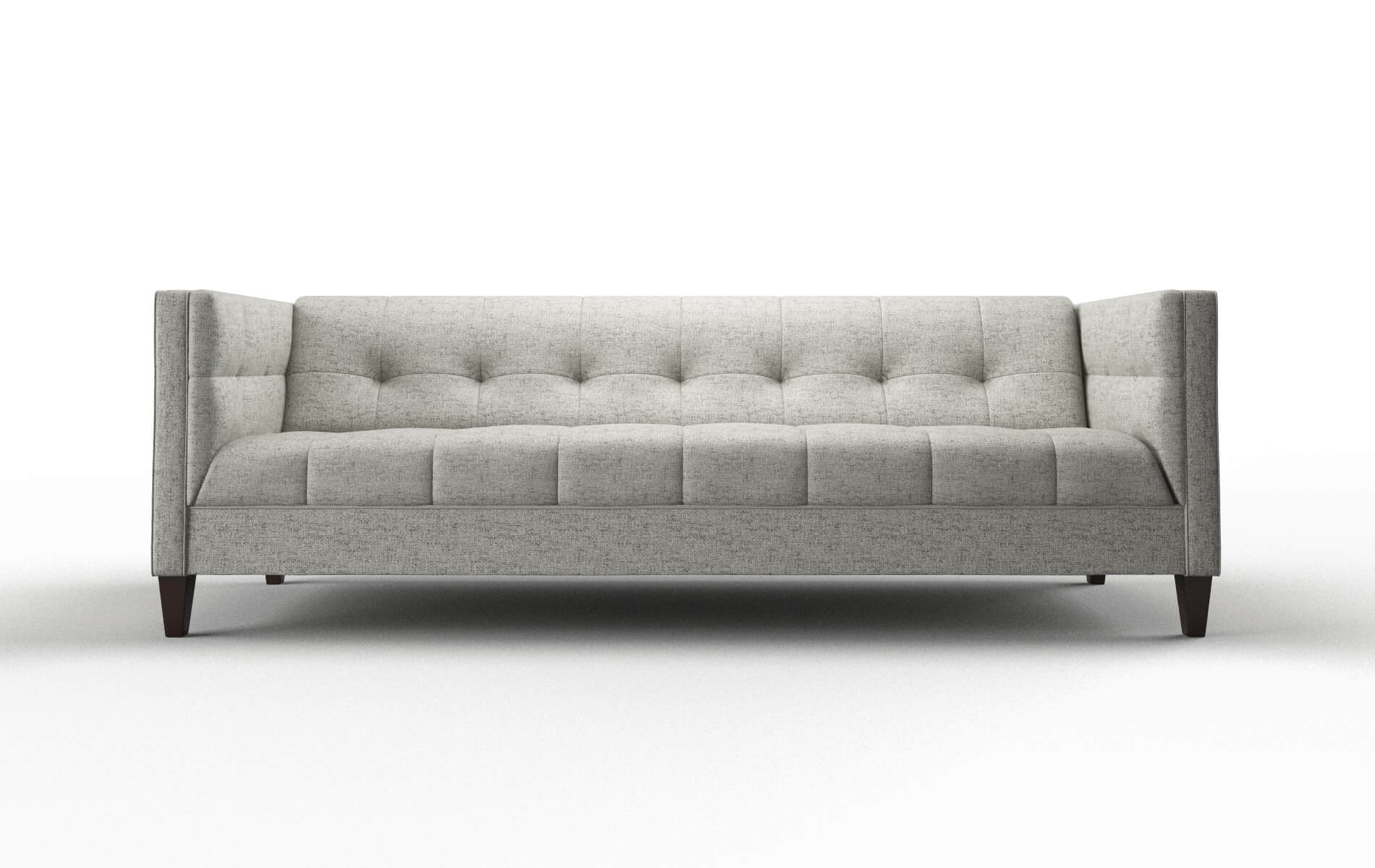 Messina Derby Silver Sofa espresso legs 1