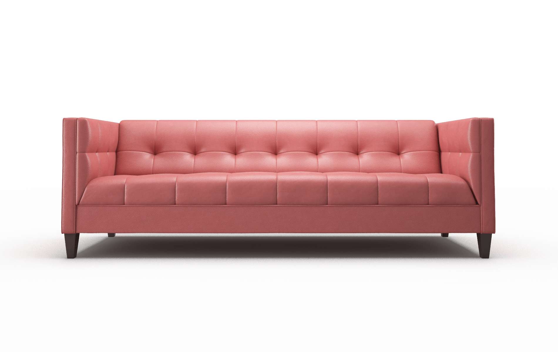 Messina Dillion Cordovan Sofa espresso legs 1