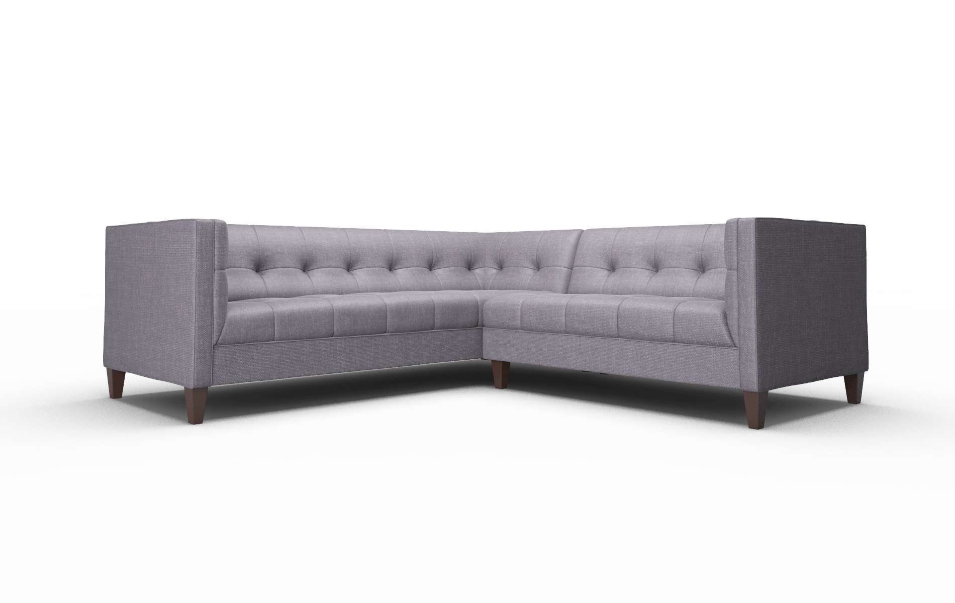 Messina Durham Ink Sectional espresso legs 1