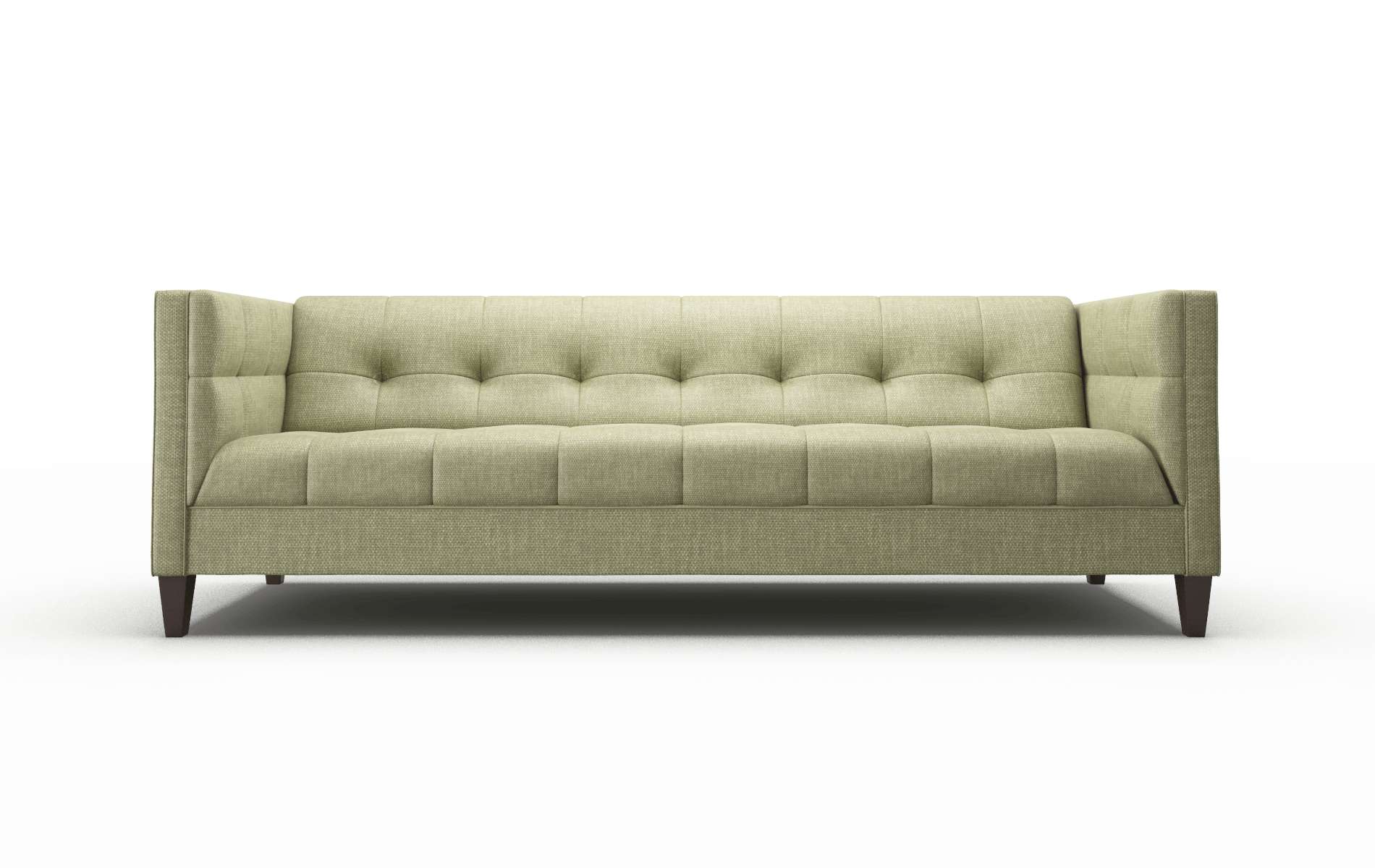 Messina Durham Lime Sofa espresso legs 1