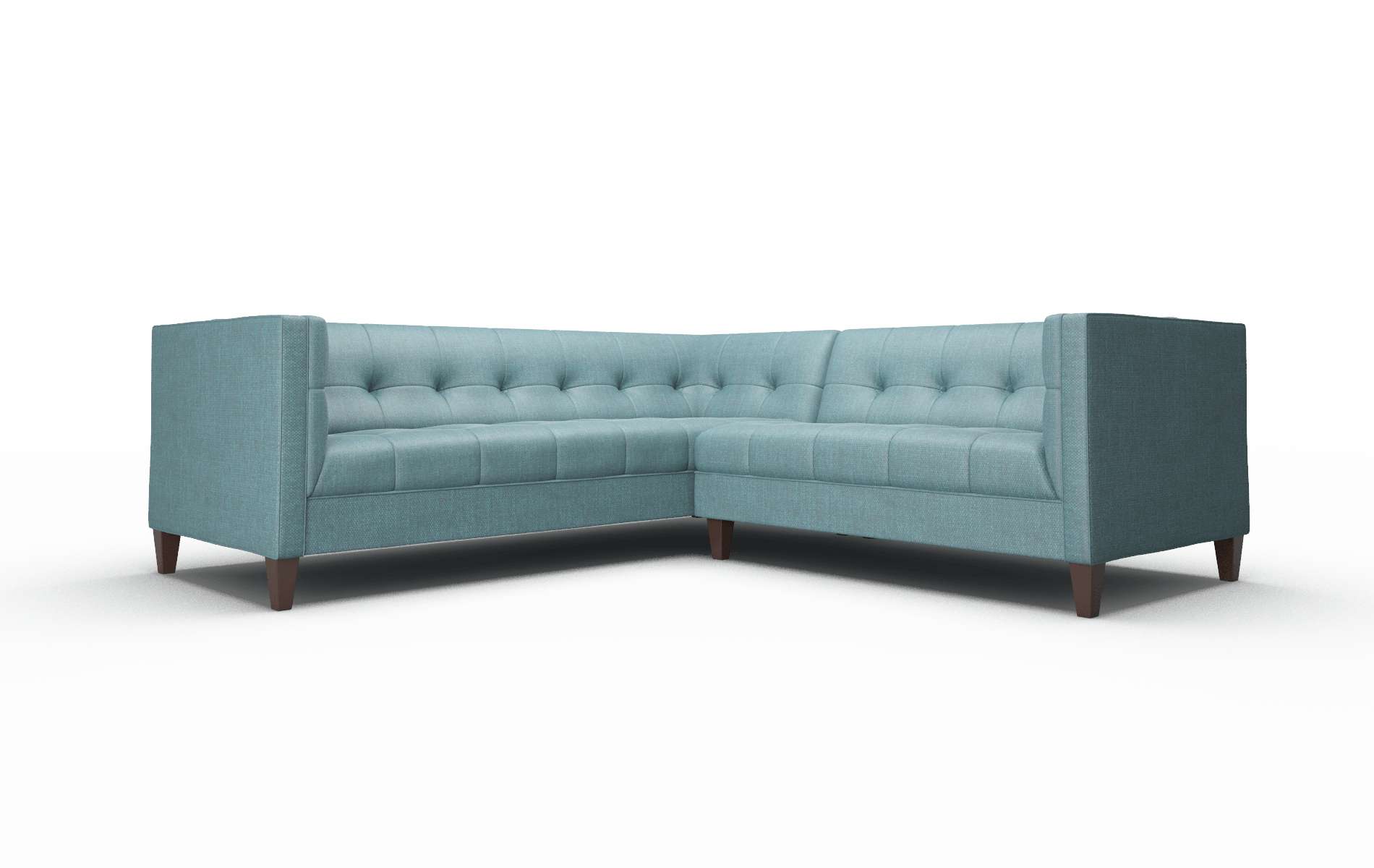 Messina Elliot eclipse Sectional Espresso Legs  1