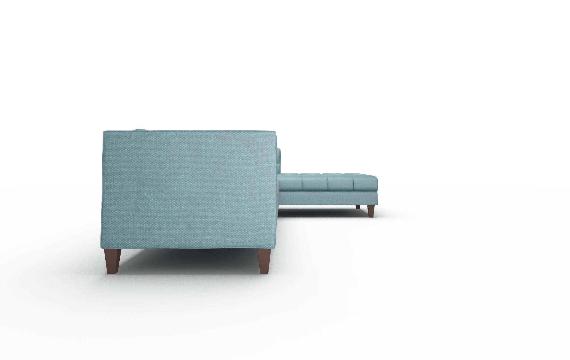Messina Elliot Teal Panel espresso legs 3