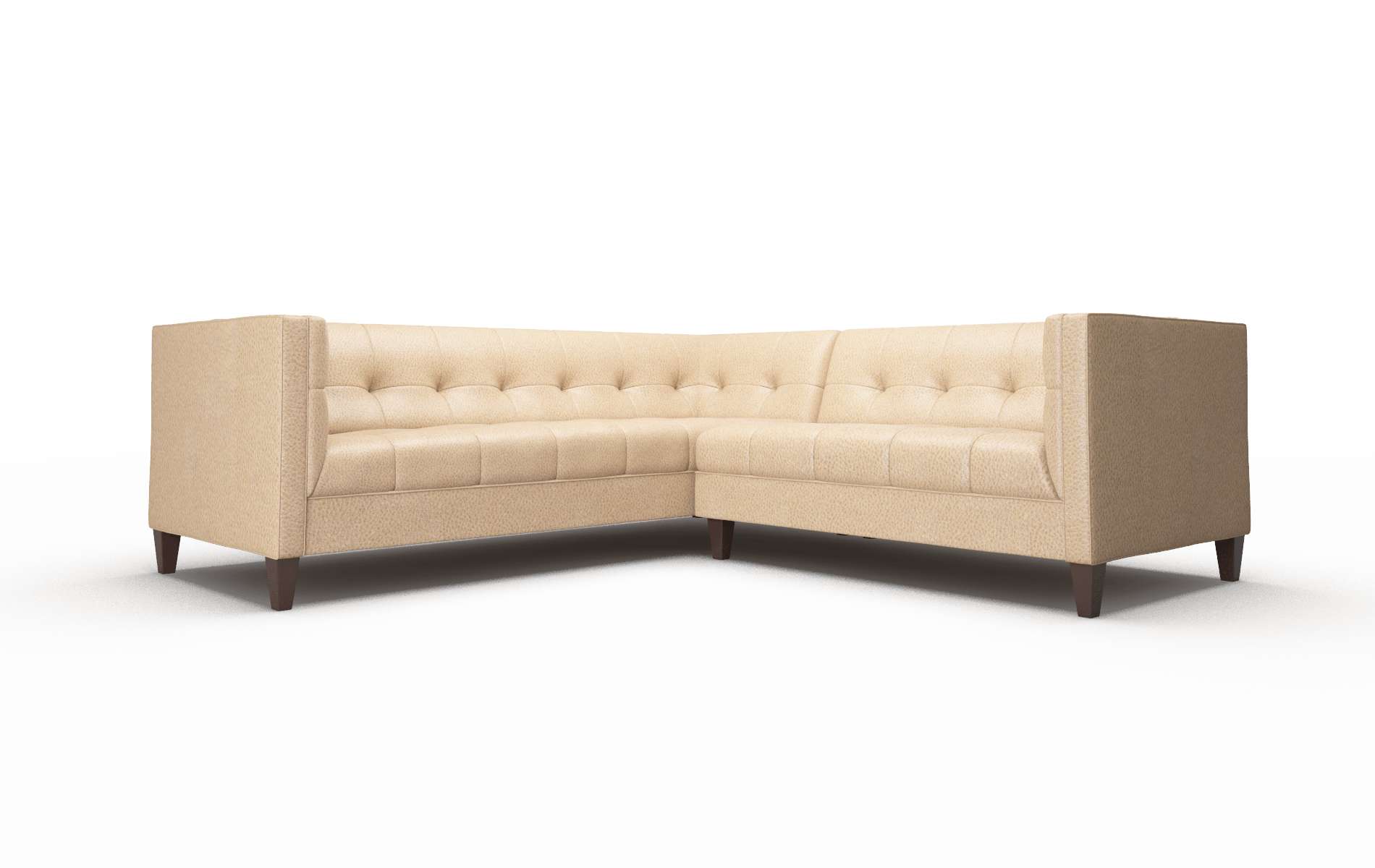 Messina Ford Dune Sectional espresso legs 1